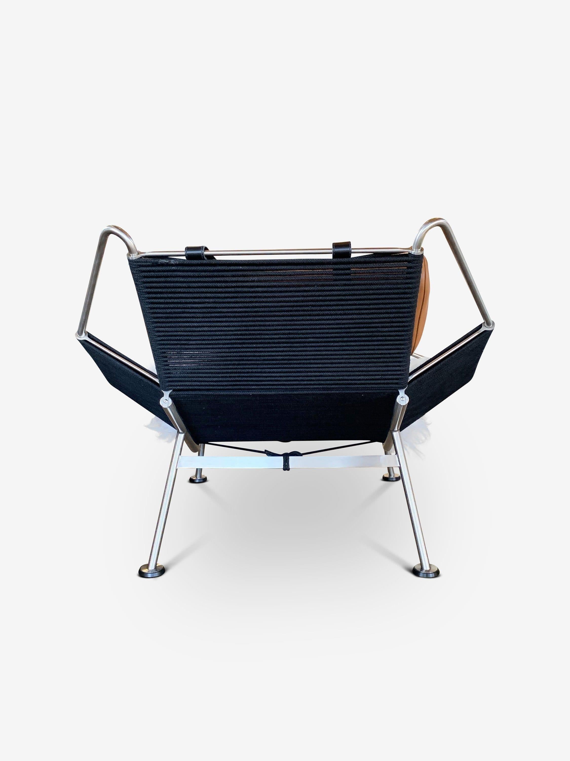 Hans Wegner Schwarzer Flaggen-Hofstuhl PP225 von PP Mobler im Angebot 2