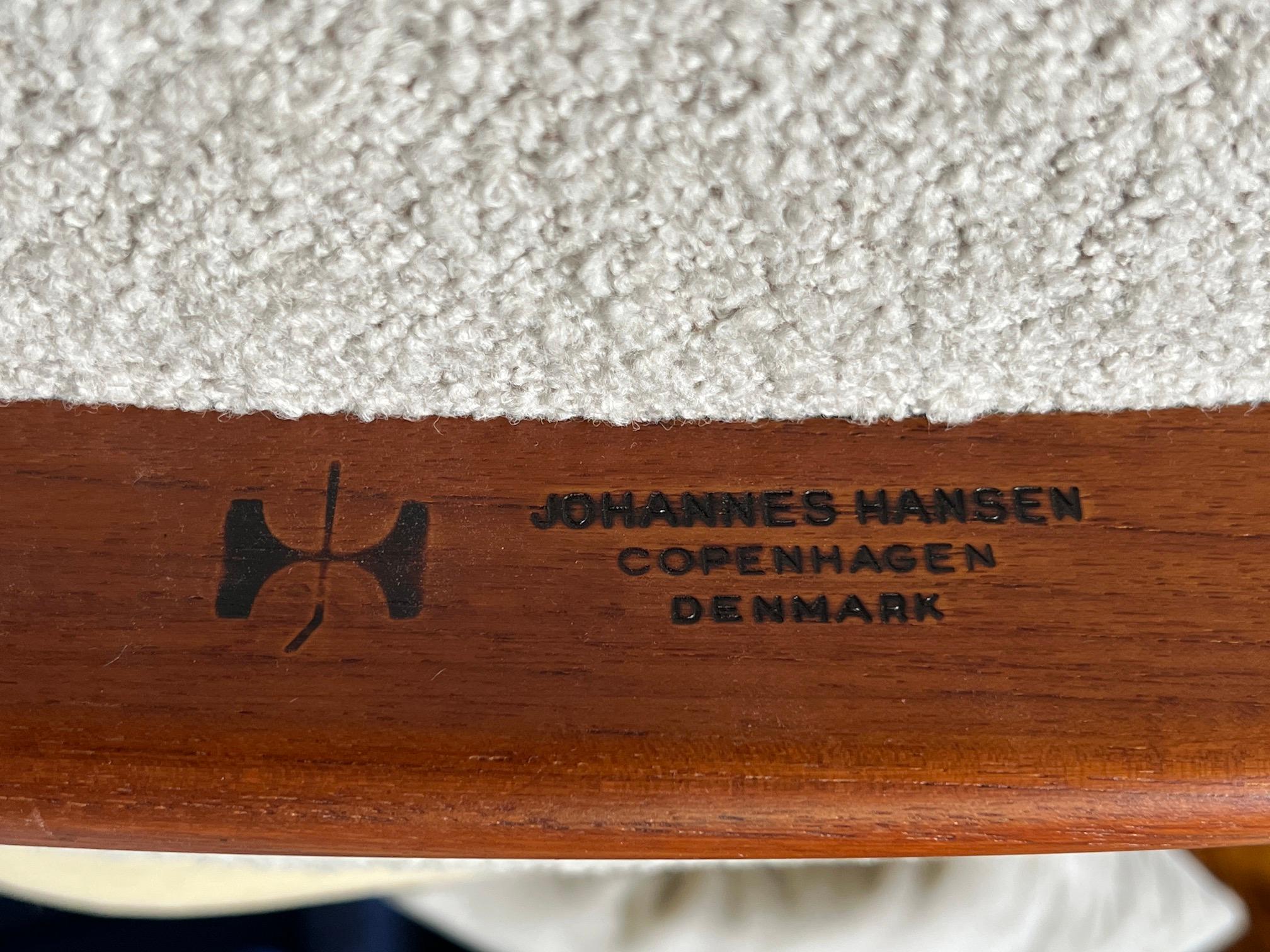 Hans Wegner Buck Lounge Chair, Model JH517 7