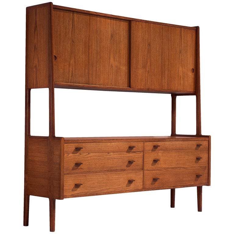 Hans Wegner Cabinet In Teak Circa 1955 For Sale At 1stdibs