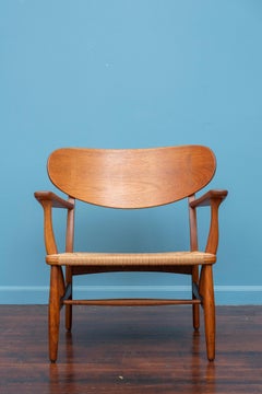 Hans Wegner CH 22 Lounge Chair for Carl Hanson & Son