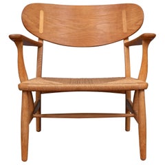 Hans Wegner Ch-22 Lounge Chair