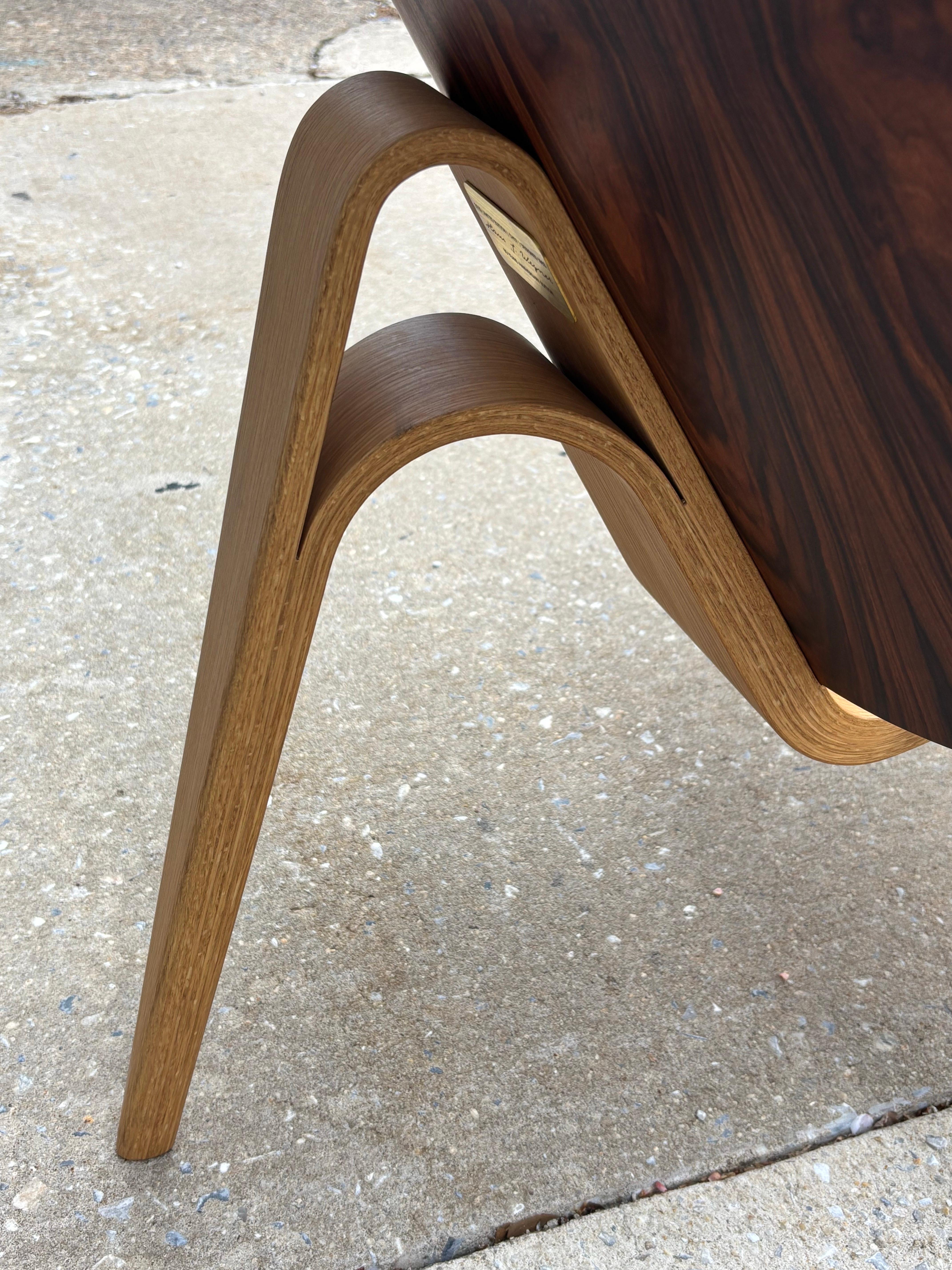 Scandinavo moderno Hans Wegner CH07 J60P Sedia Anniversary Shell in palissandro per Hansen in vendita