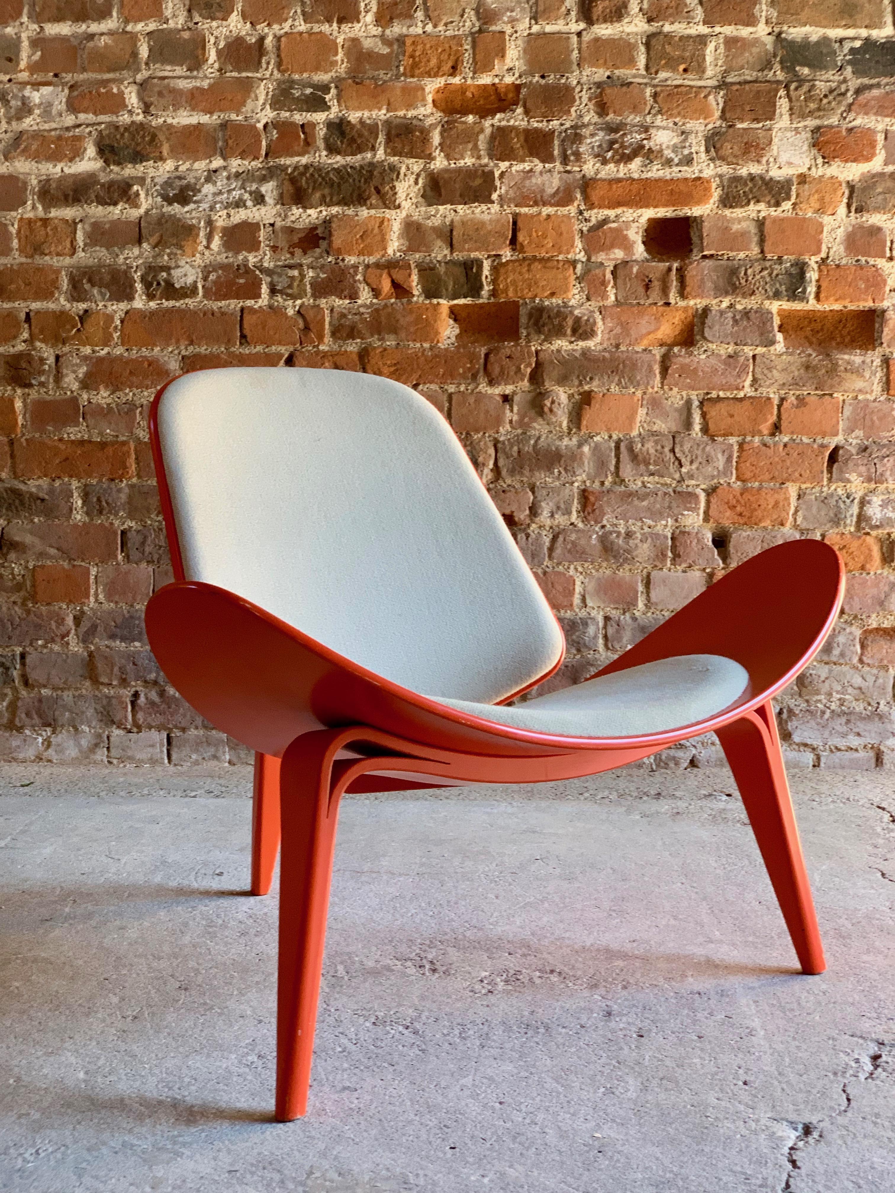 Hans Wegner CH07 shell chair Carl Hansen & Son, Denmark. 

The CH07 shell chair was created in 1963, but the design was ahead of its time and therefore has patiently waited for the spotlight for a number of decades. Today, it is considered one of