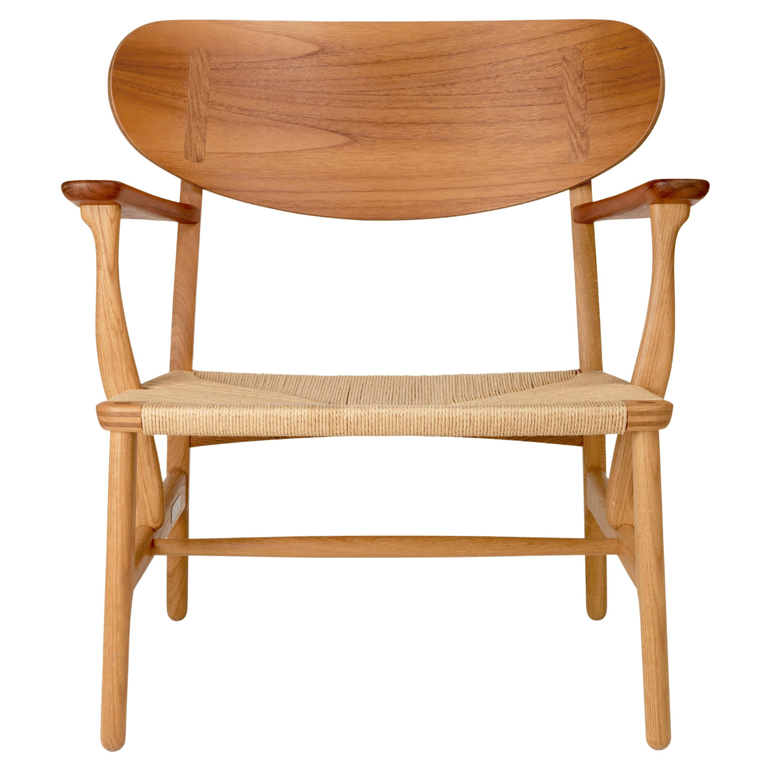 Hans Wegner 'CH22' Chair in Oak & Teak Oil for Carl Hansen & Son