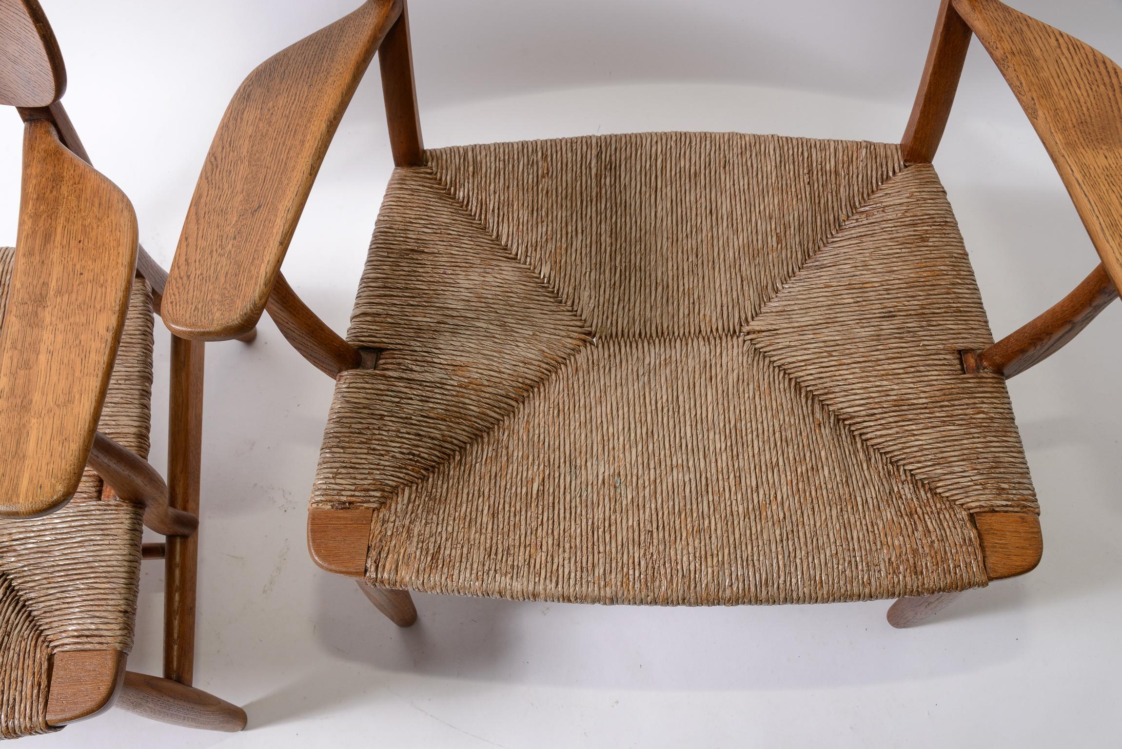 Hans Wegner CH22 Loungesessel im Angebot 1