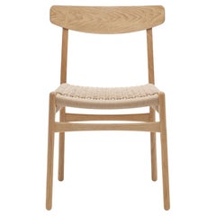Hans Wegner 'CH23' Stuhl aus Eiche, Öl und natürlicher Papierkordel für Carl Hansen & Sohn