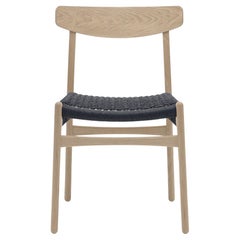 Hans Wegner 'CH23' Chair in Oak Soap & Black Papercord for Carl Hansen & Son