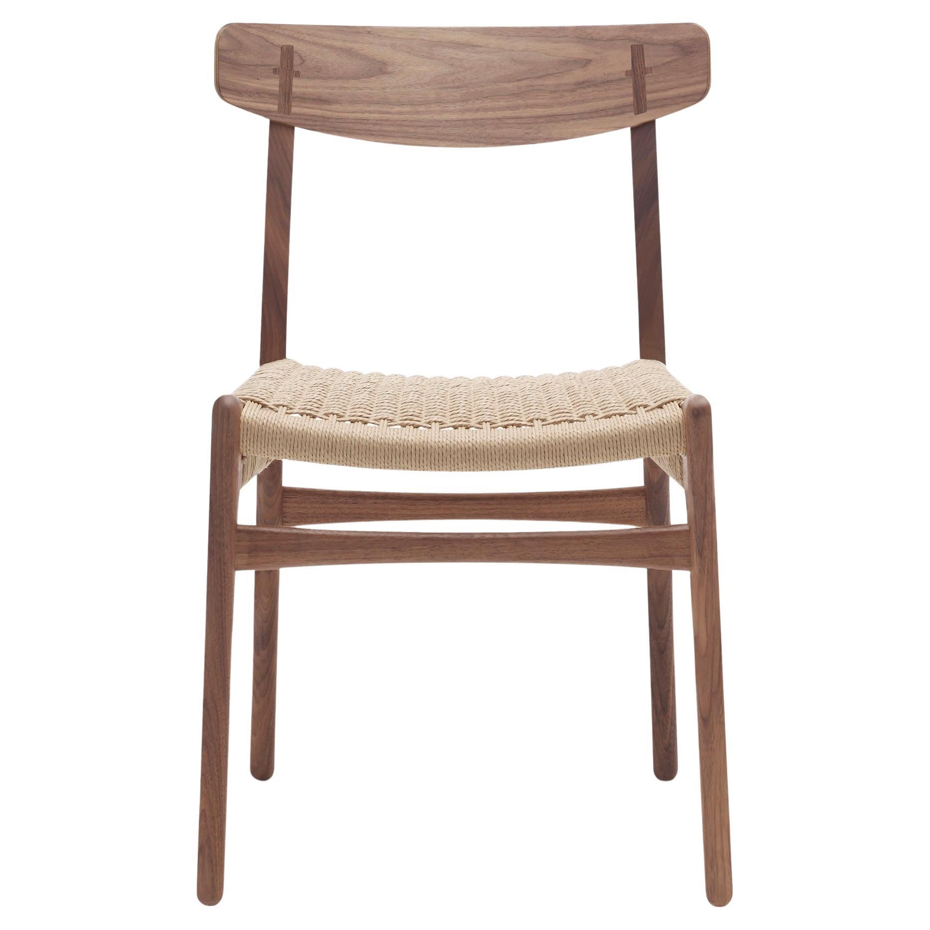 Hans Wegner 'CH23' Chair in Walnut Oil & Natural Papercord for Carl Hansen & Son