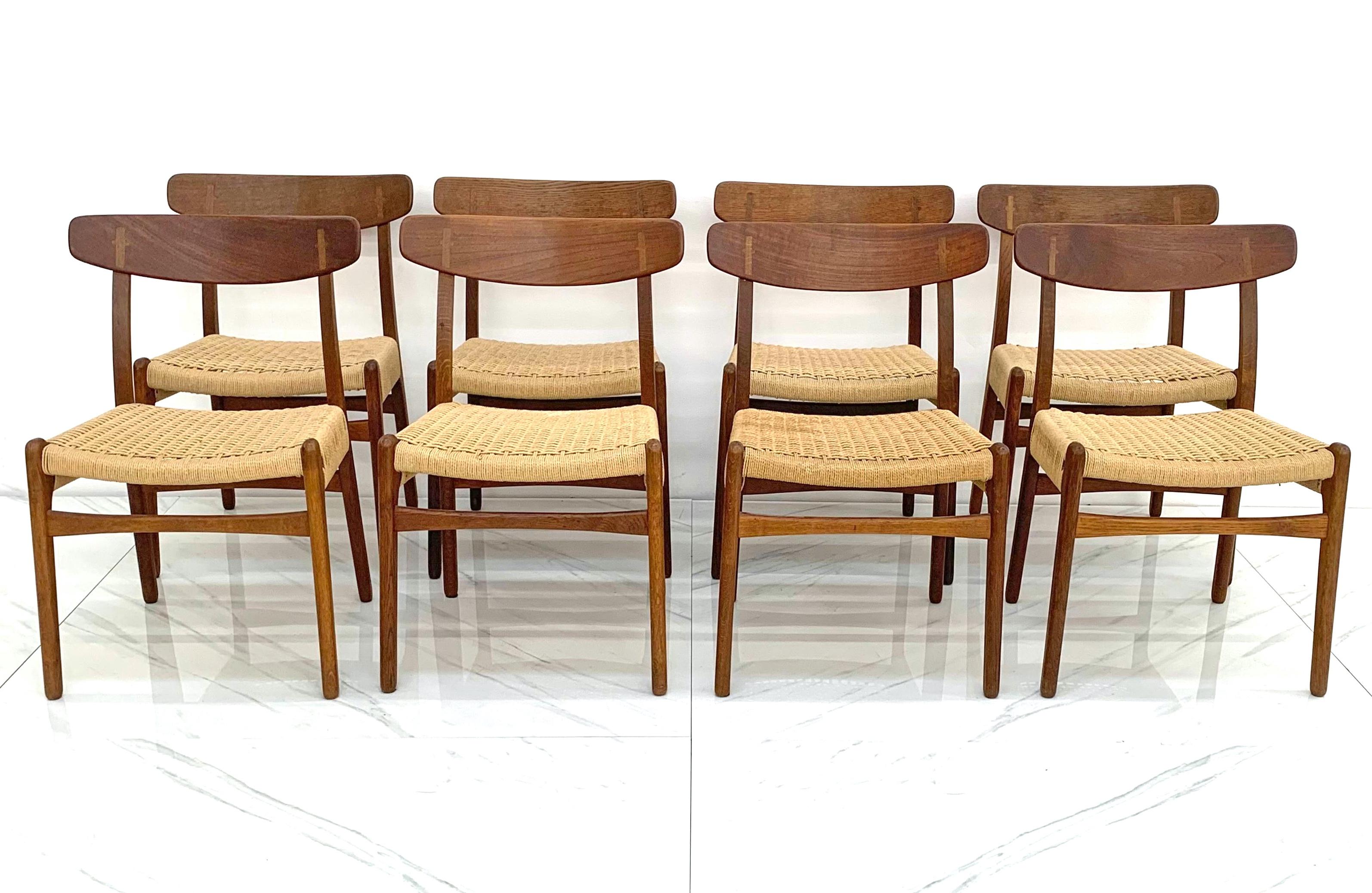 Imagine a world where dining isn't just a meal—it's an enchanting experience. These CH23 dining chairs are your golden ticket to that fantastical realm. Crafted with the kind of artistry that even fairy godmothers would envy, these chairs are like a