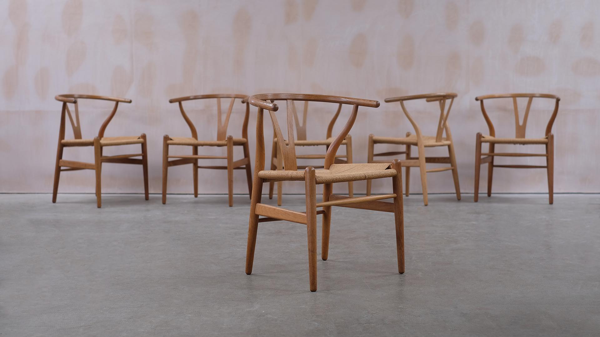 Danish Hans Wegner CH24 Wishbone Chairs