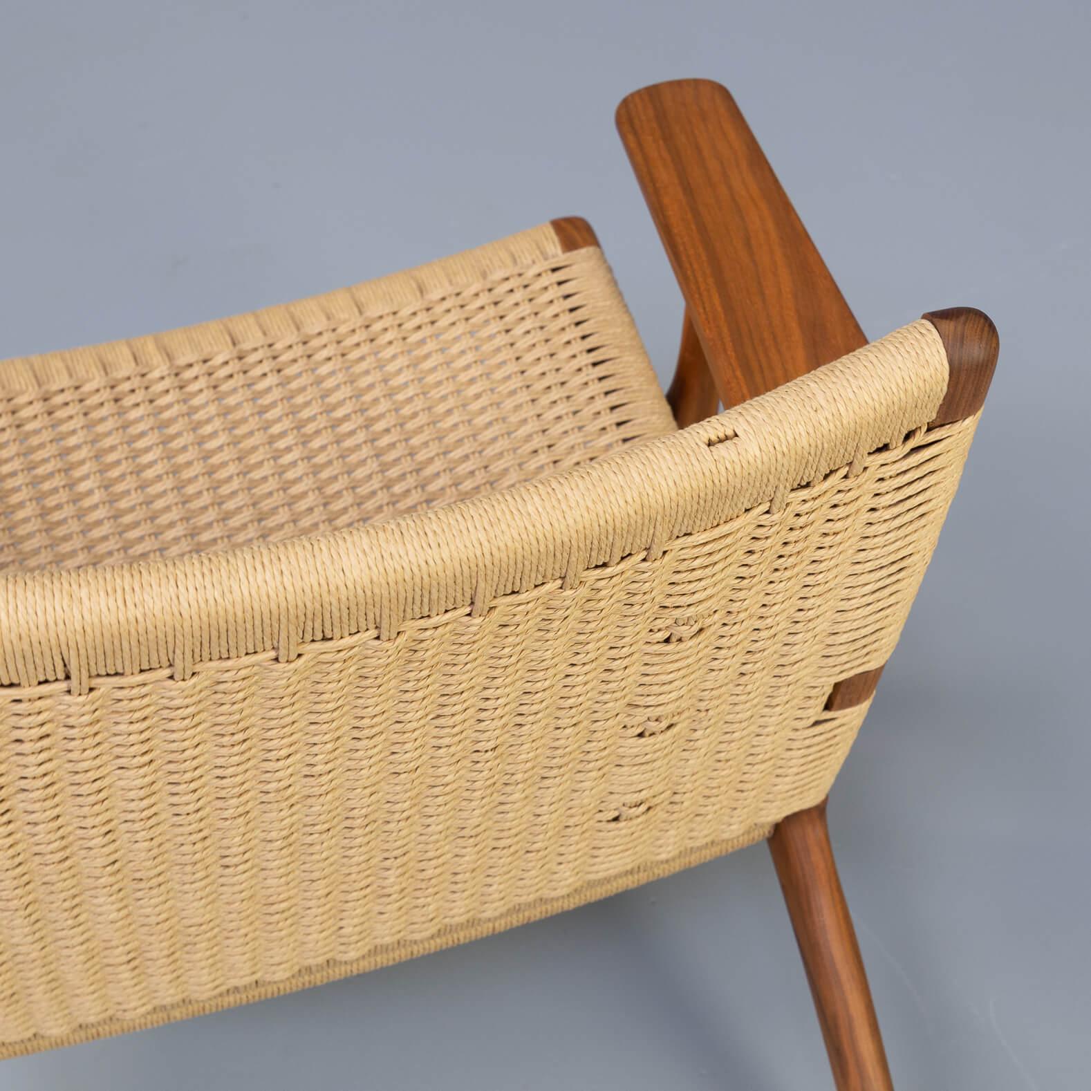 Papercord Hans Wegner CH25 Lounge Fauteul for Carl Hansen