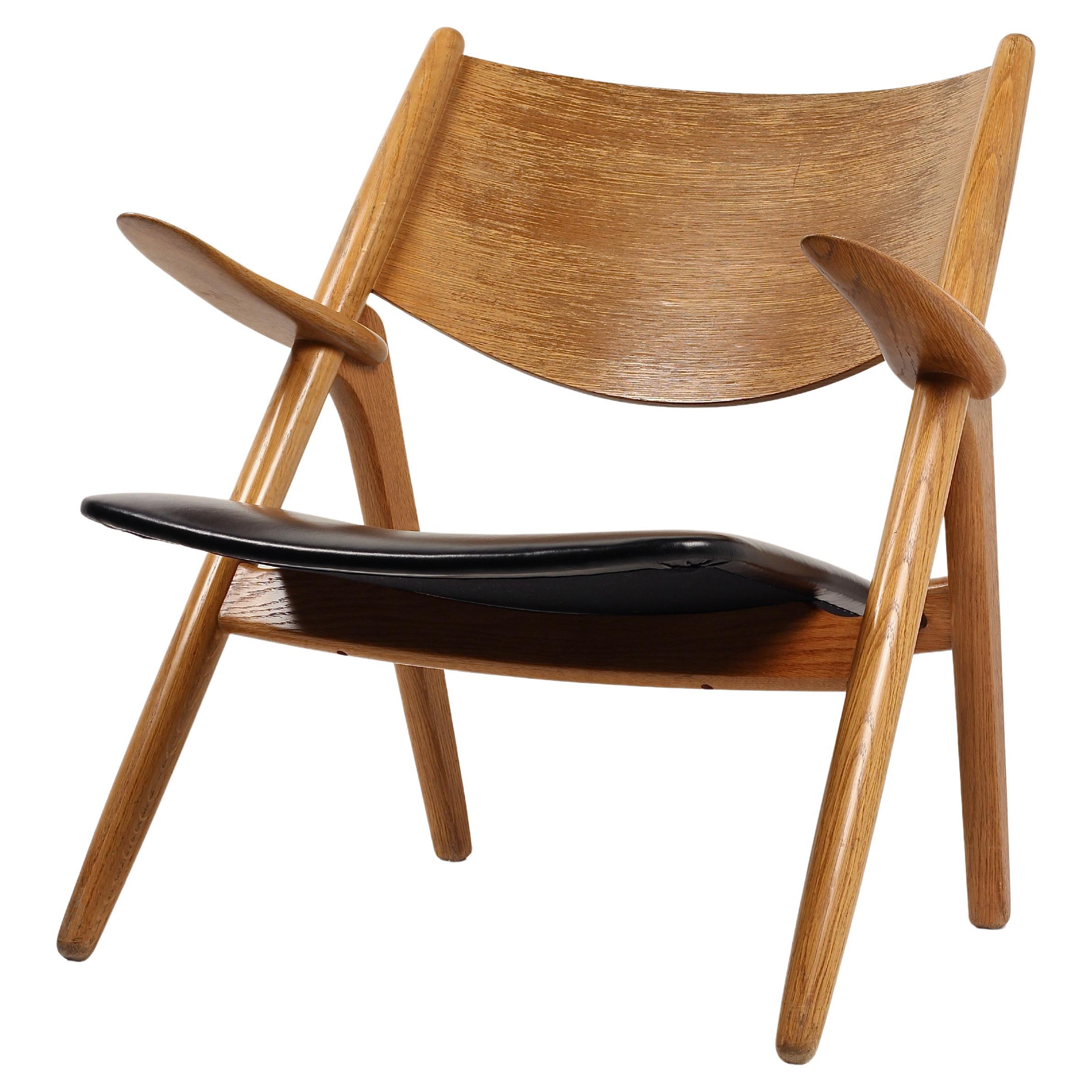 Hans Wegner CH28 Sawback Lounge Chair Danish Modern Icon by Carl Hansen & Søn