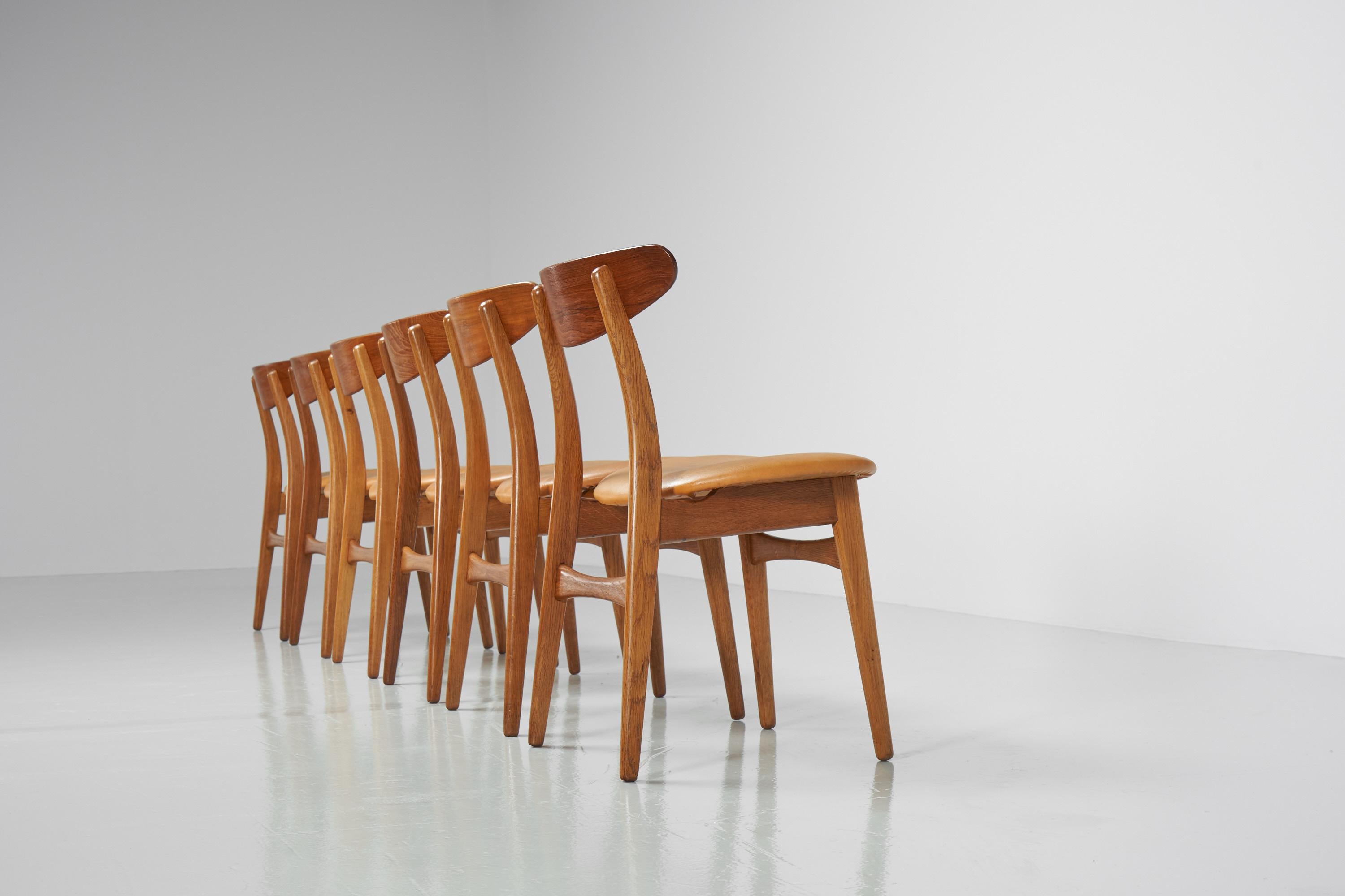 Hans Wegner CH30 Dining Chairs Carl Hansen, Denmark, 1950 2
