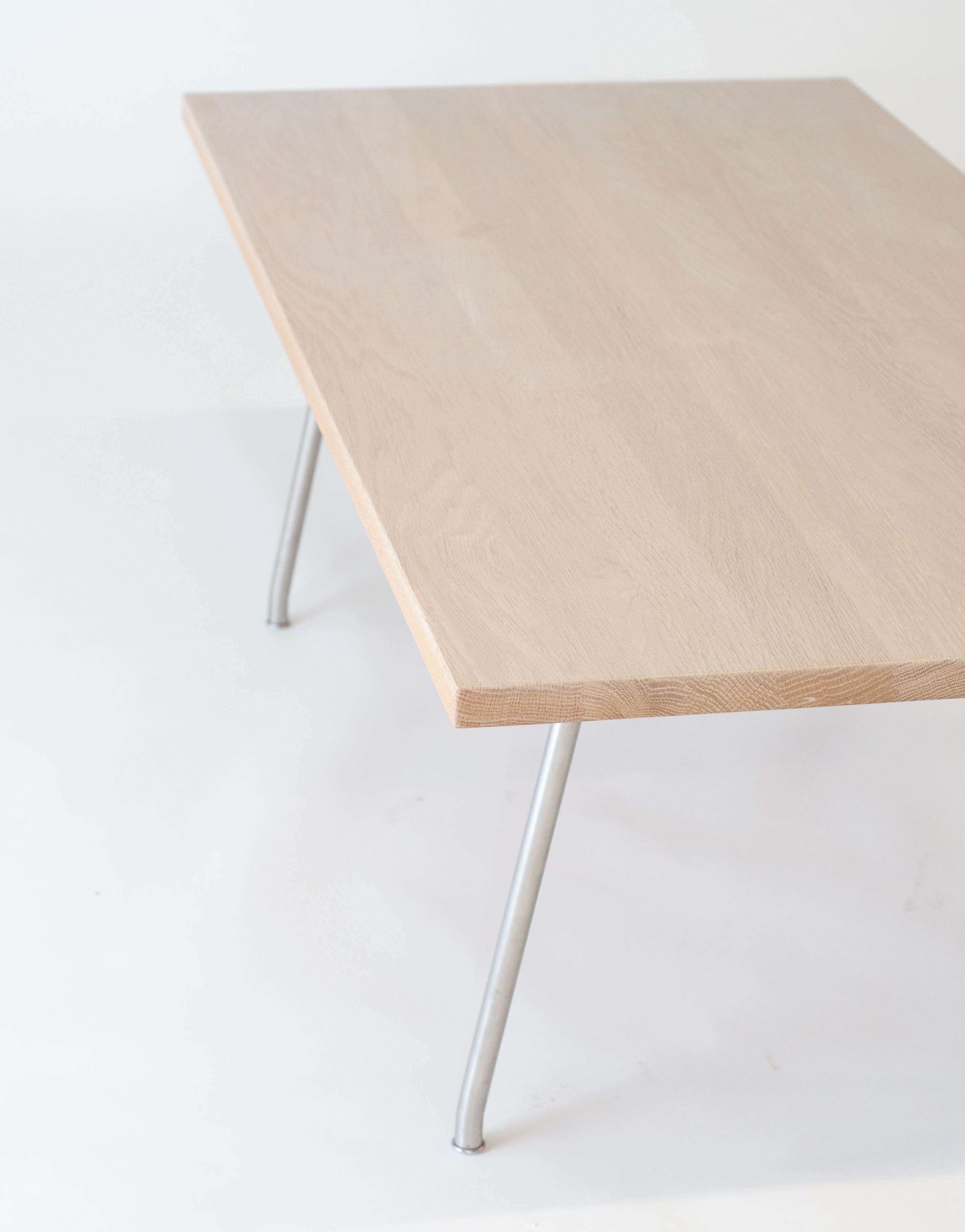 Scandinavian Modern Hans Wegner CH413 Oak Coffee Table