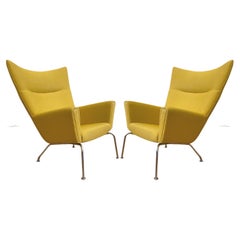 Hans Wegner CH445 Wing Lounge Chair for Carl Hansen and Sons 4 Available