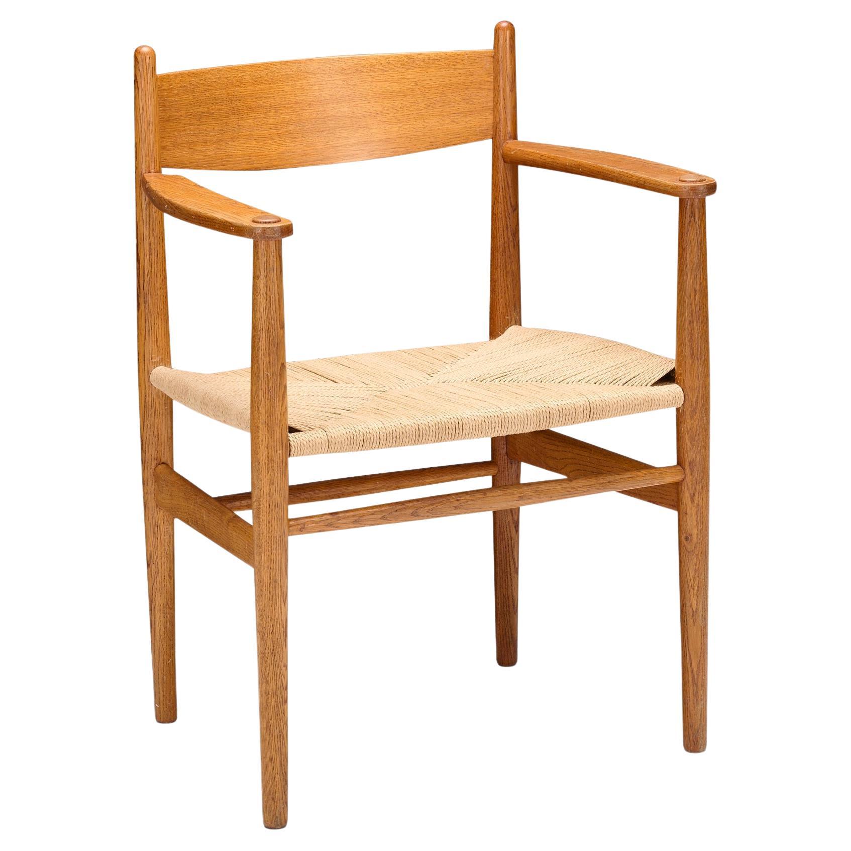 Hans Wegner Chair Model Ch37 By Carl Hansen 
Søn For Sale