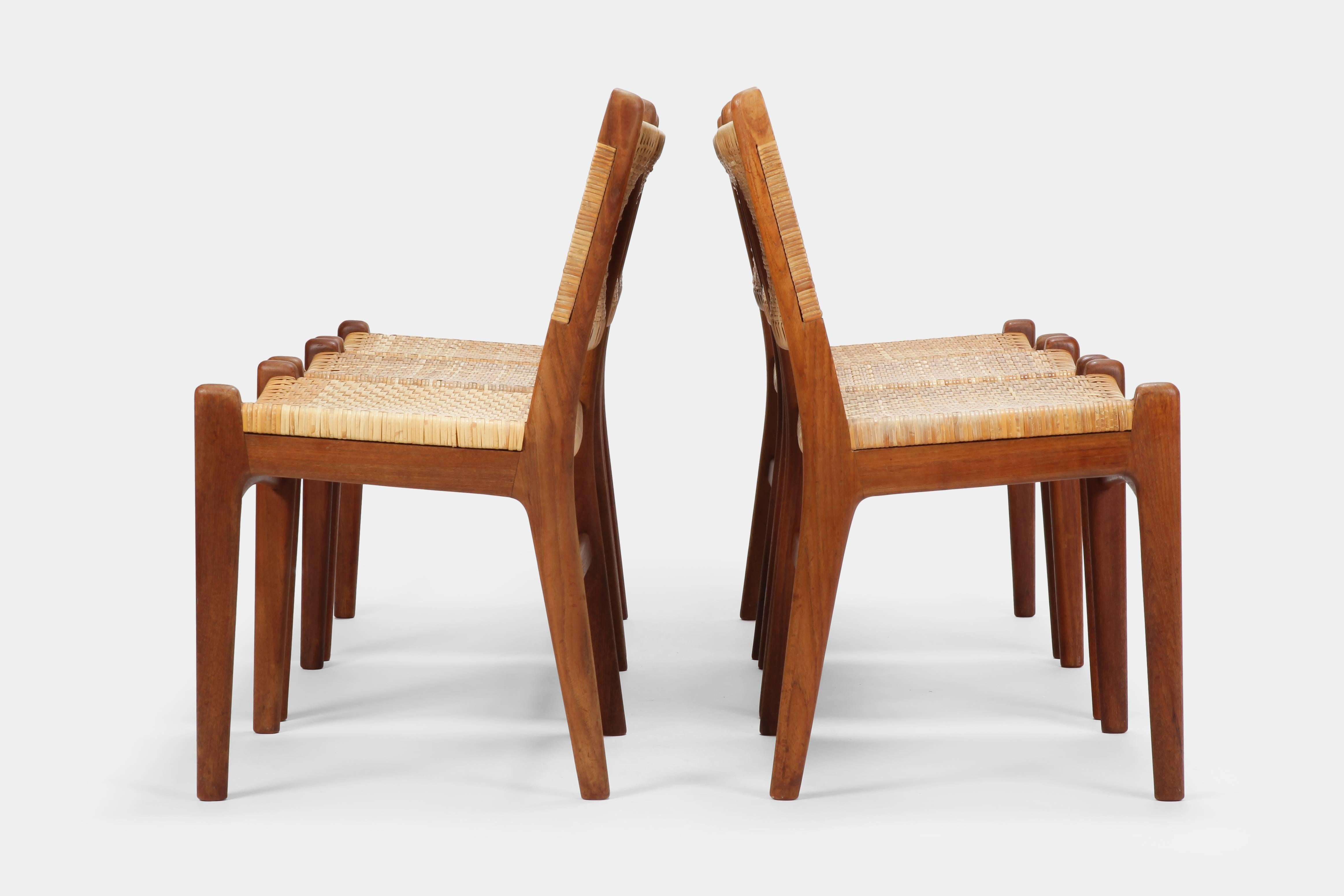 Mid-Century Modern Hans Wegner Chairs CH31 Carl Hansen & Son, 1960s