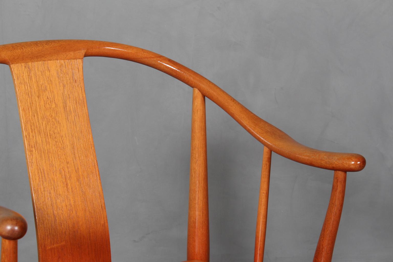 Hans Wegner Chinese Chair 4283 In Good Condition In Esbjerg, DK