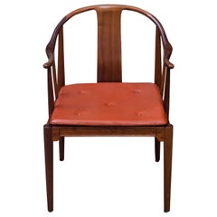 Hans Wegner Chinese Chair 4283 with Original Seat Pad Marked