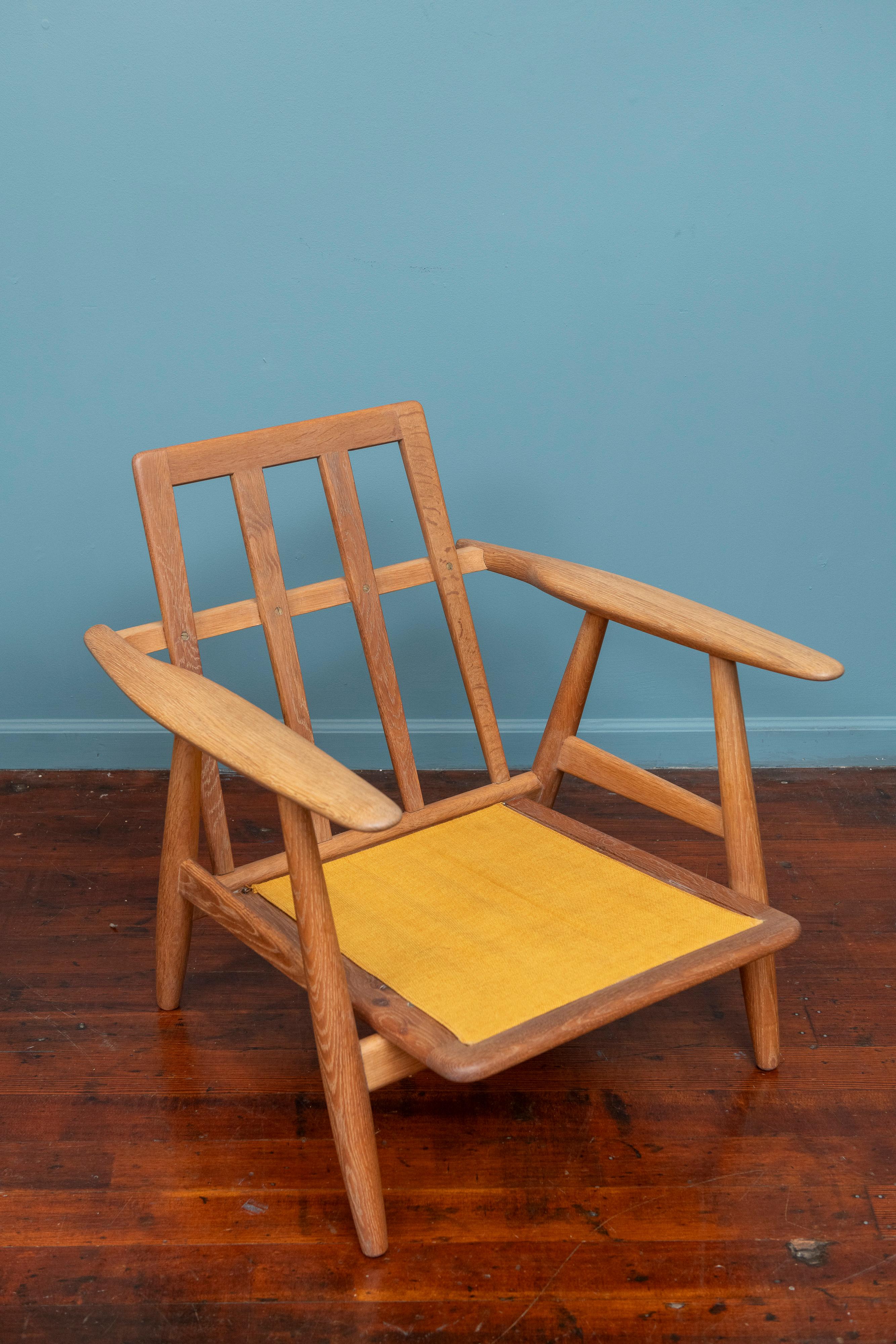 Hans Wegner „Cigar“ Loungesessel und Ottomane für Getama im Angebot 4
