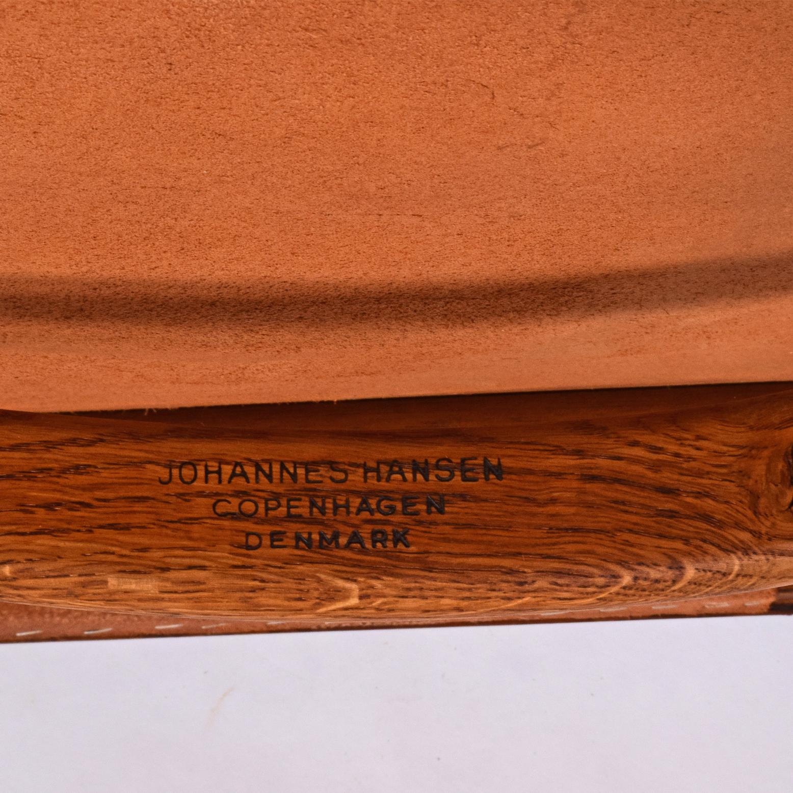 Fauteuil classique de Hans Wegner pour Johannes Hansen Bon état à Hudson, NY