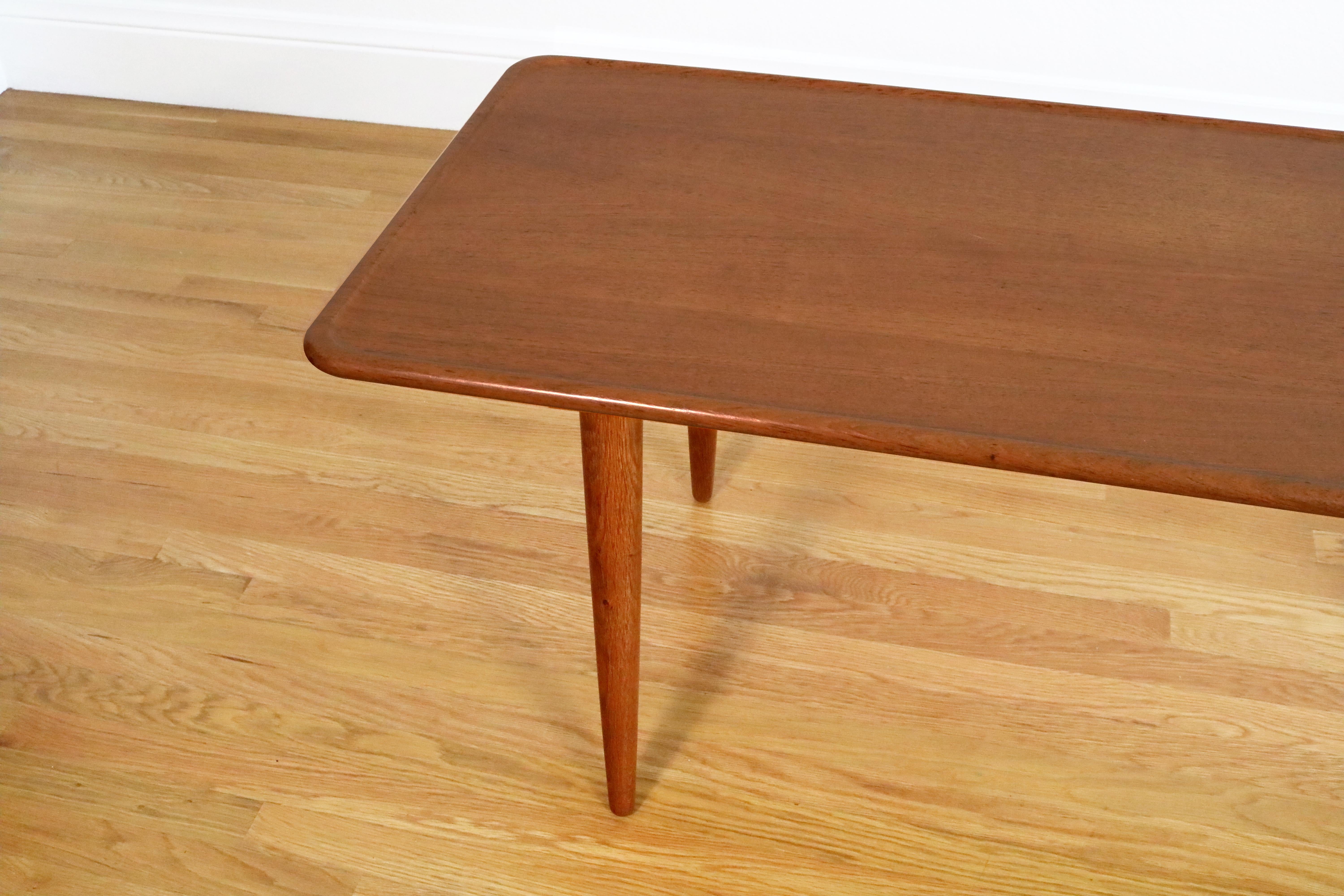 Hans Wegner Coffee Table Model AT-11 for Andreas Tuck For Sale 4