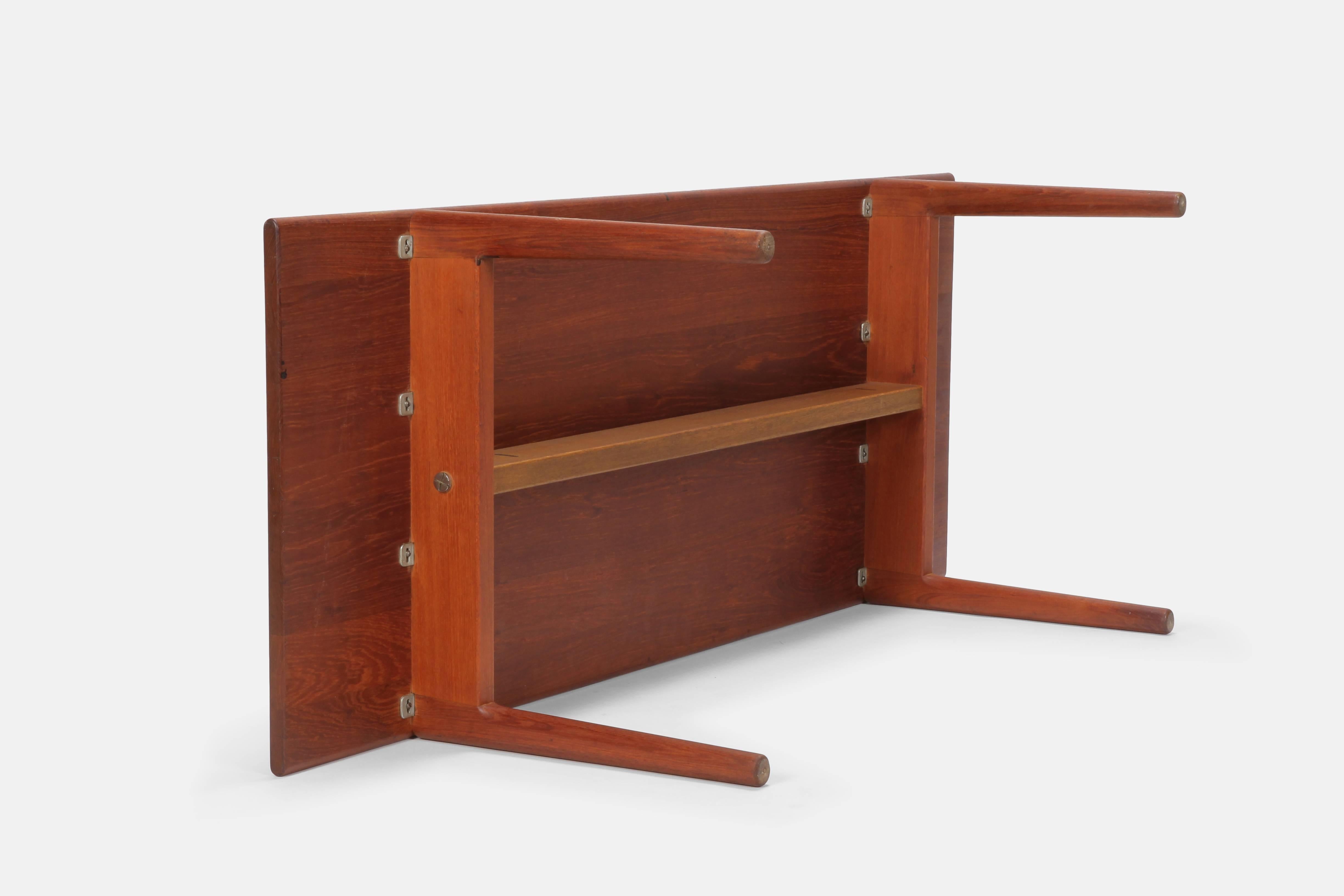 Hans Wegner Coffee Table Model AT-15 Andreas Tuck, 1960s For Sale 1