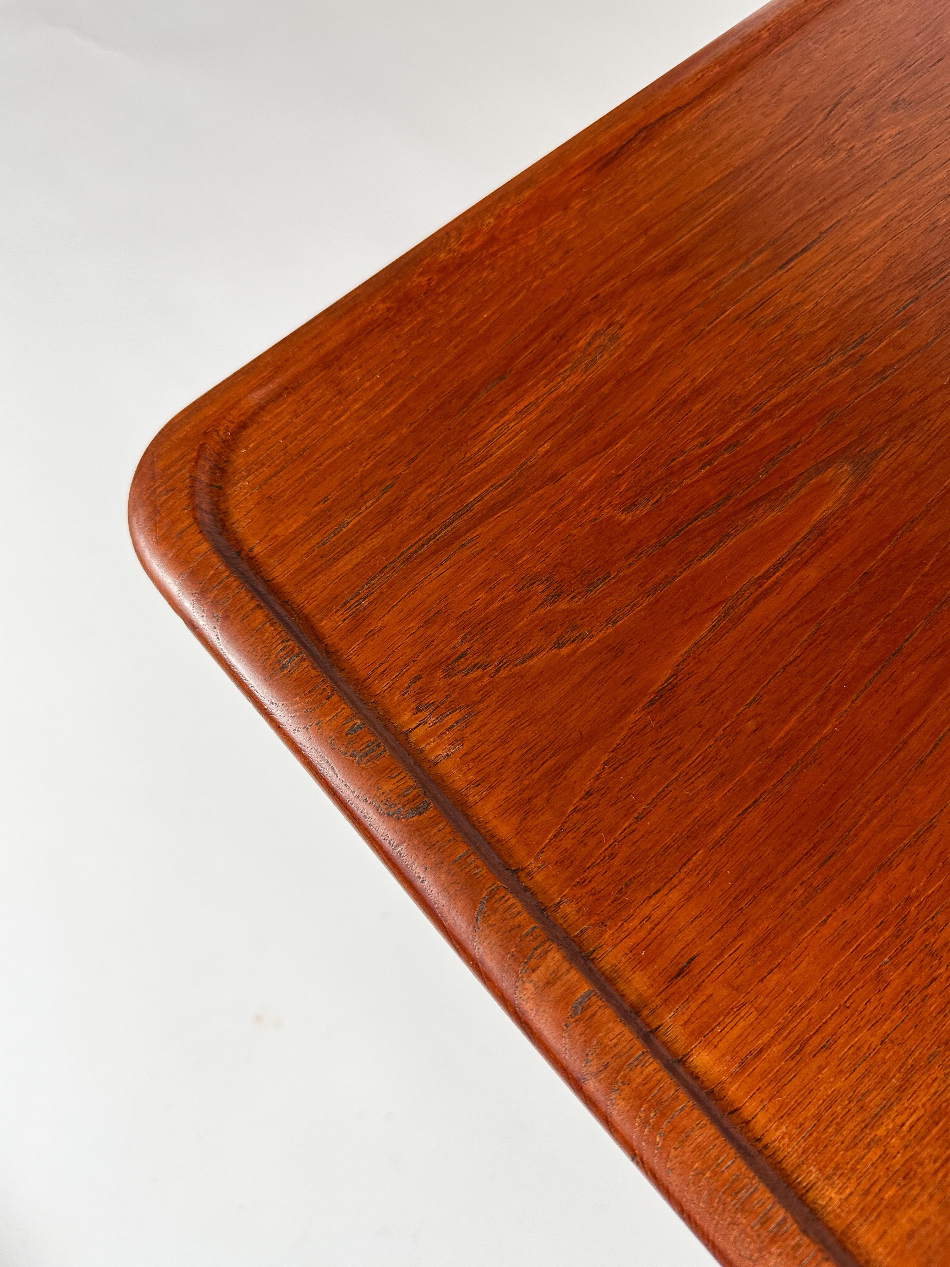 Oak Hans Wegner Coffee Table Teak AT-11 Andreas Tuck Denmark 1950s For Sale