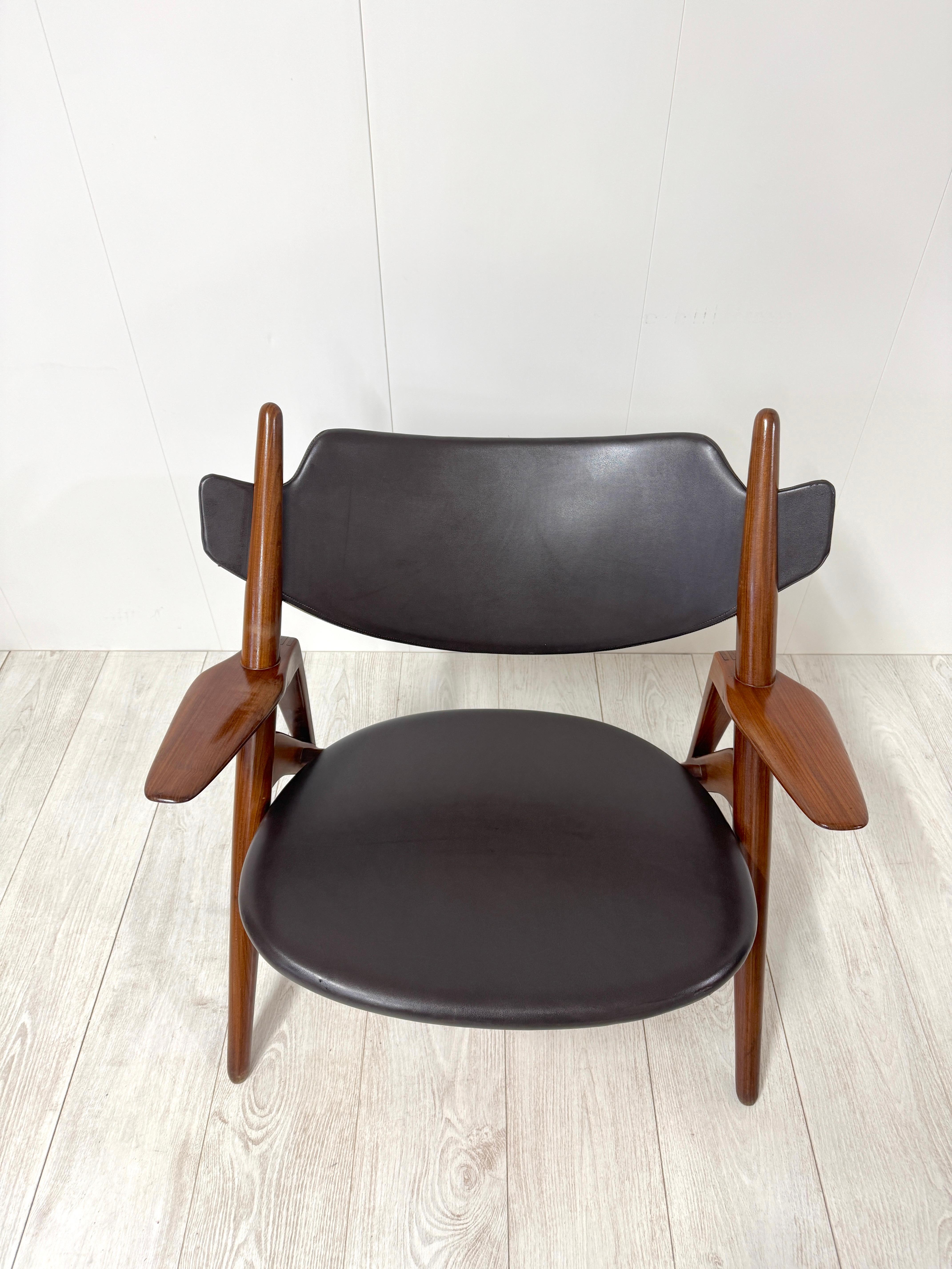 Hans Wegner, Coppia di poltroncine, Danimarca, 1950 For Sale 4