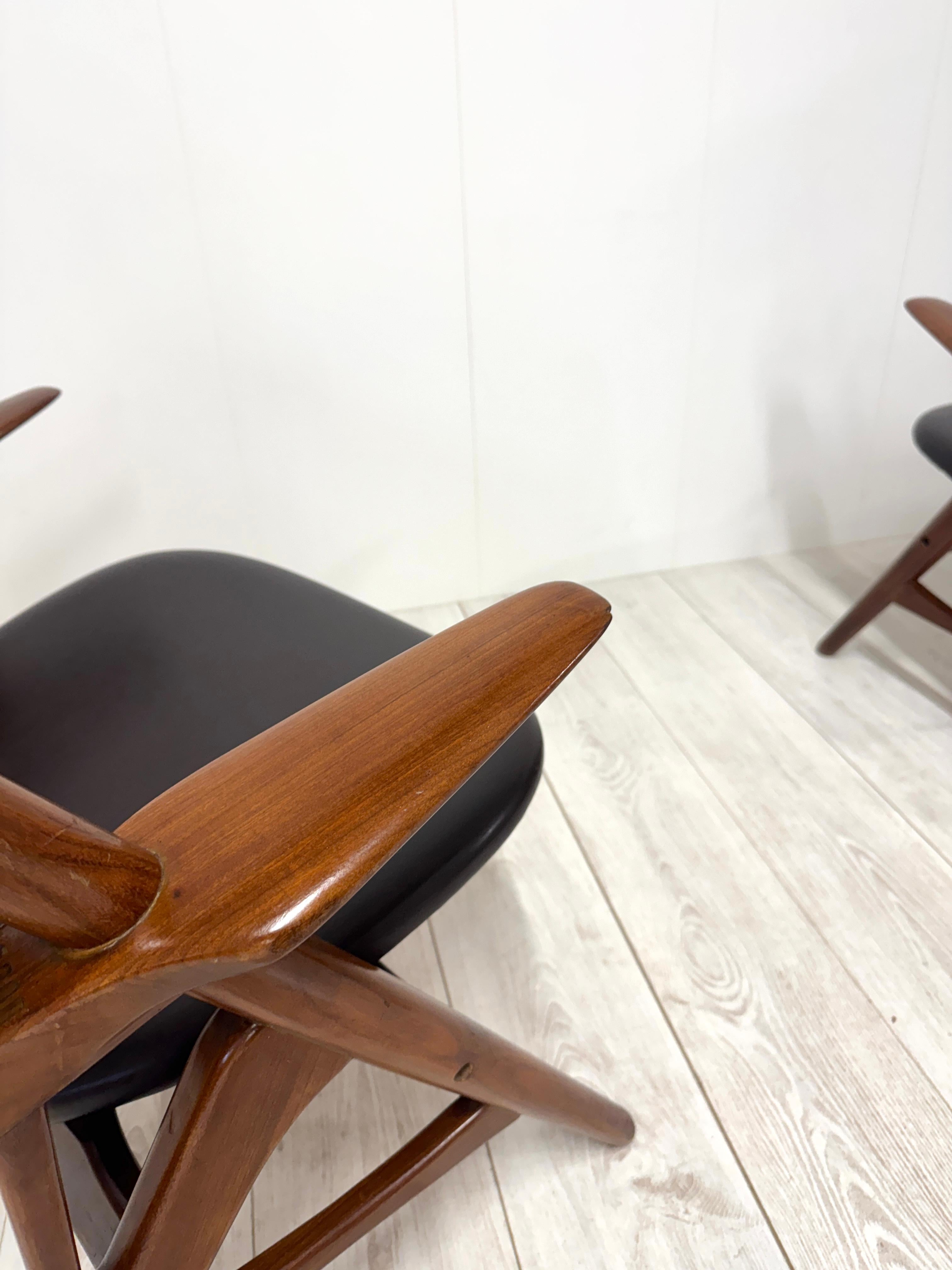 Hans Wegner, Coppia di poltroncine, Danimarca, 1950 For Sale 13