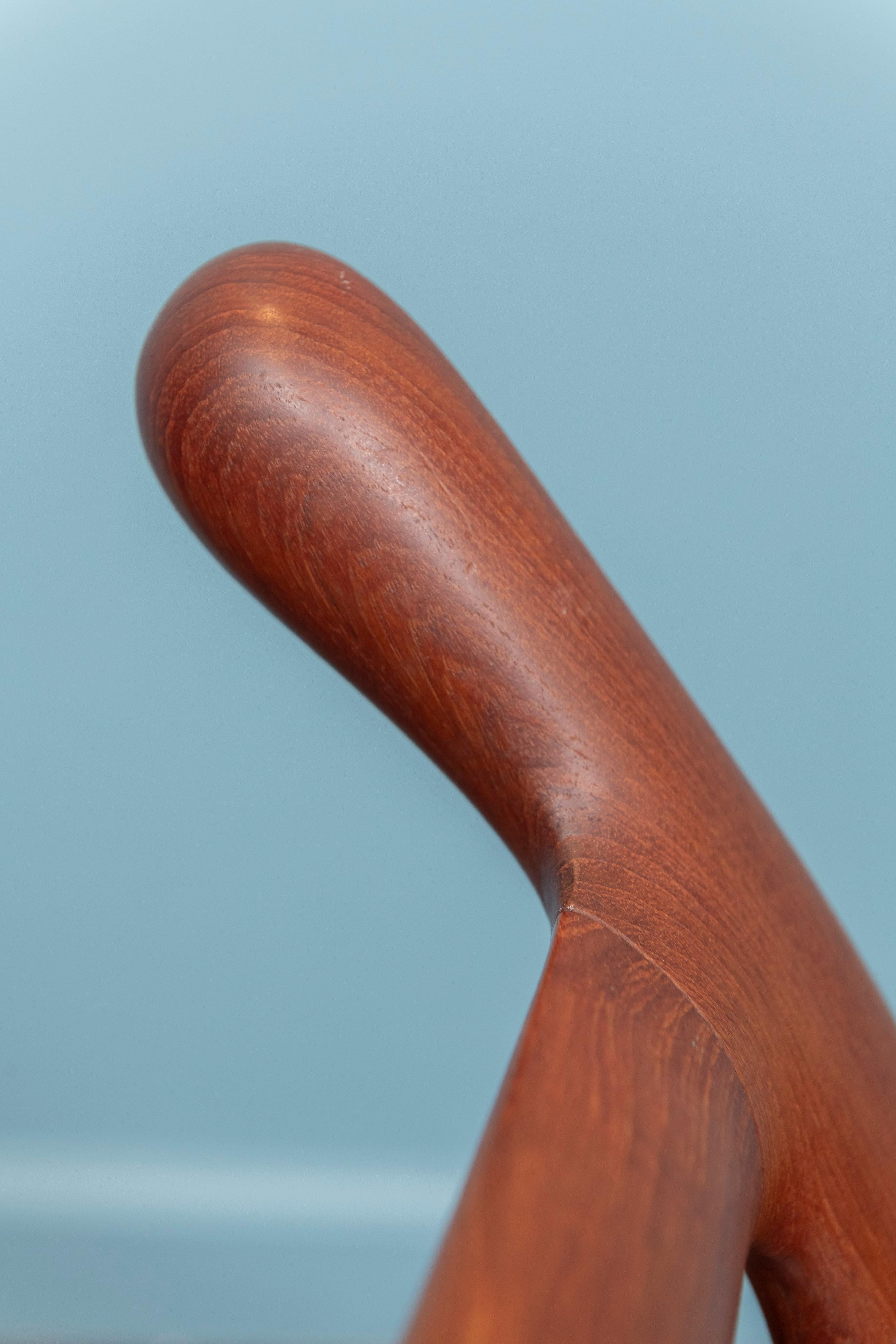 Hans Wegner Cow Horn Chair, Model JH-505 for Johannes Hansen For Sale 4