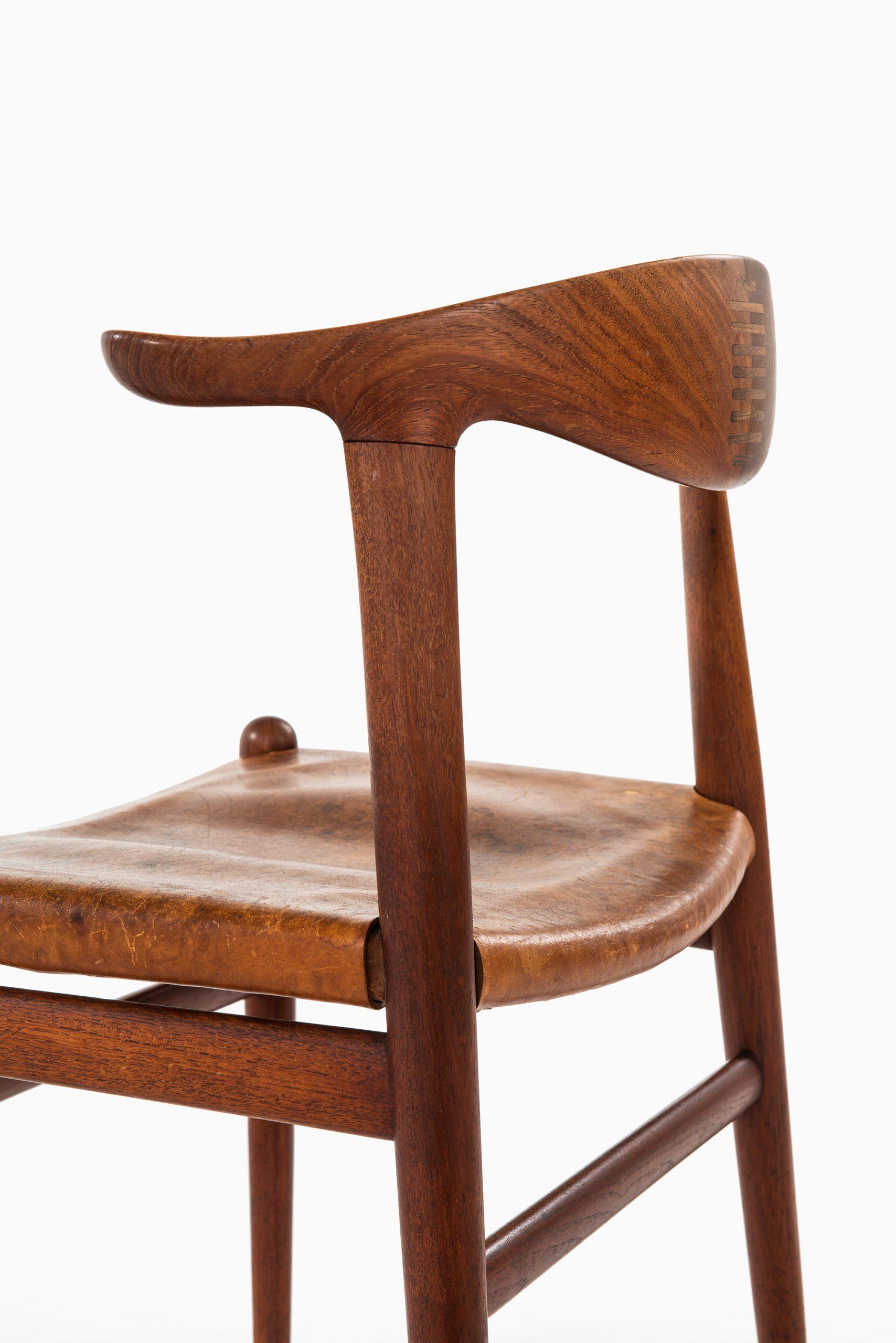 Hans Wegner Cowhorn-Sessel Modell JH-505 von Möbelschreiner Johannes Hansen im Angebot 5