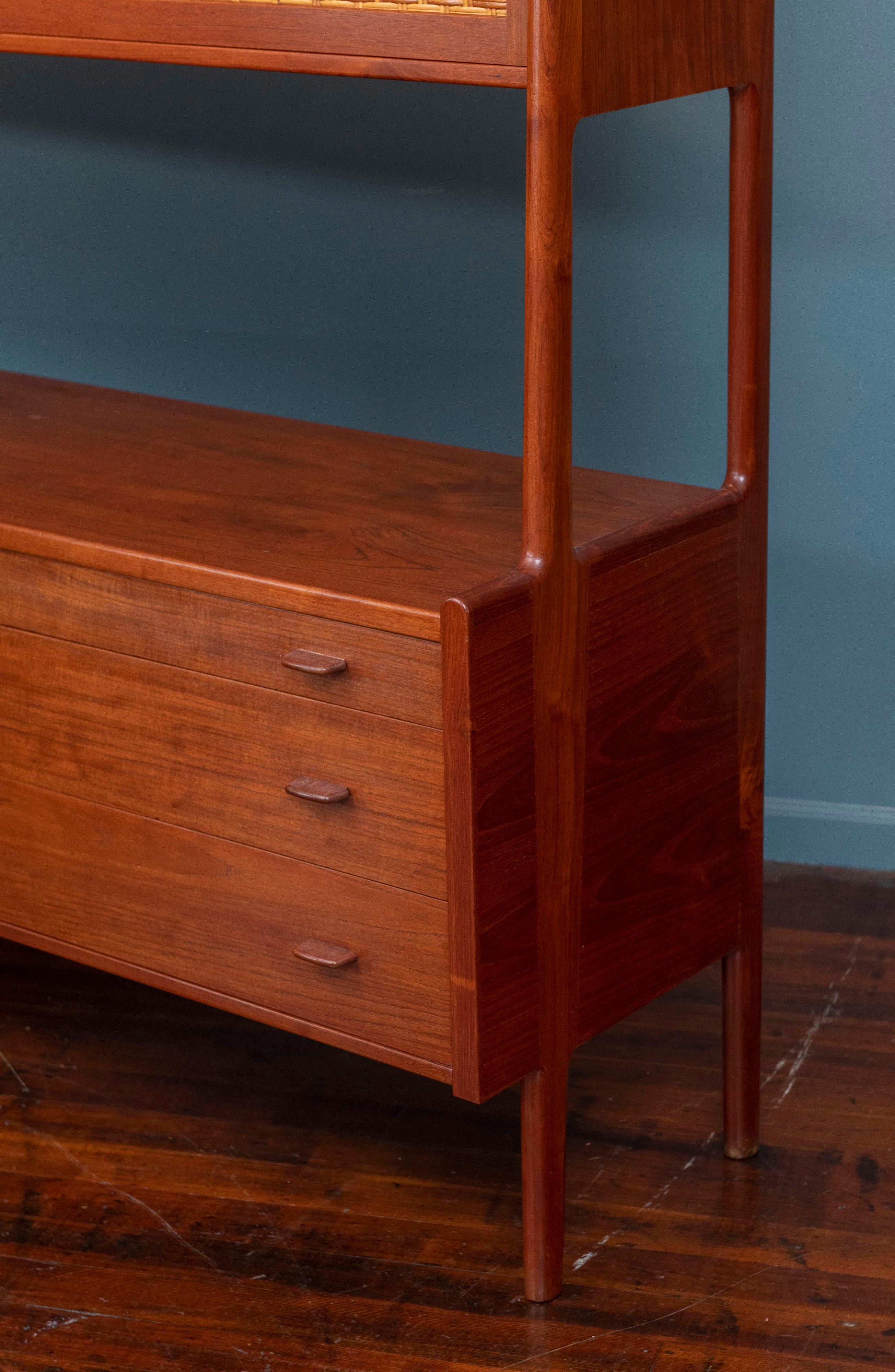 Cane Hans Wegner Credenza or Hutch for RY Mobler