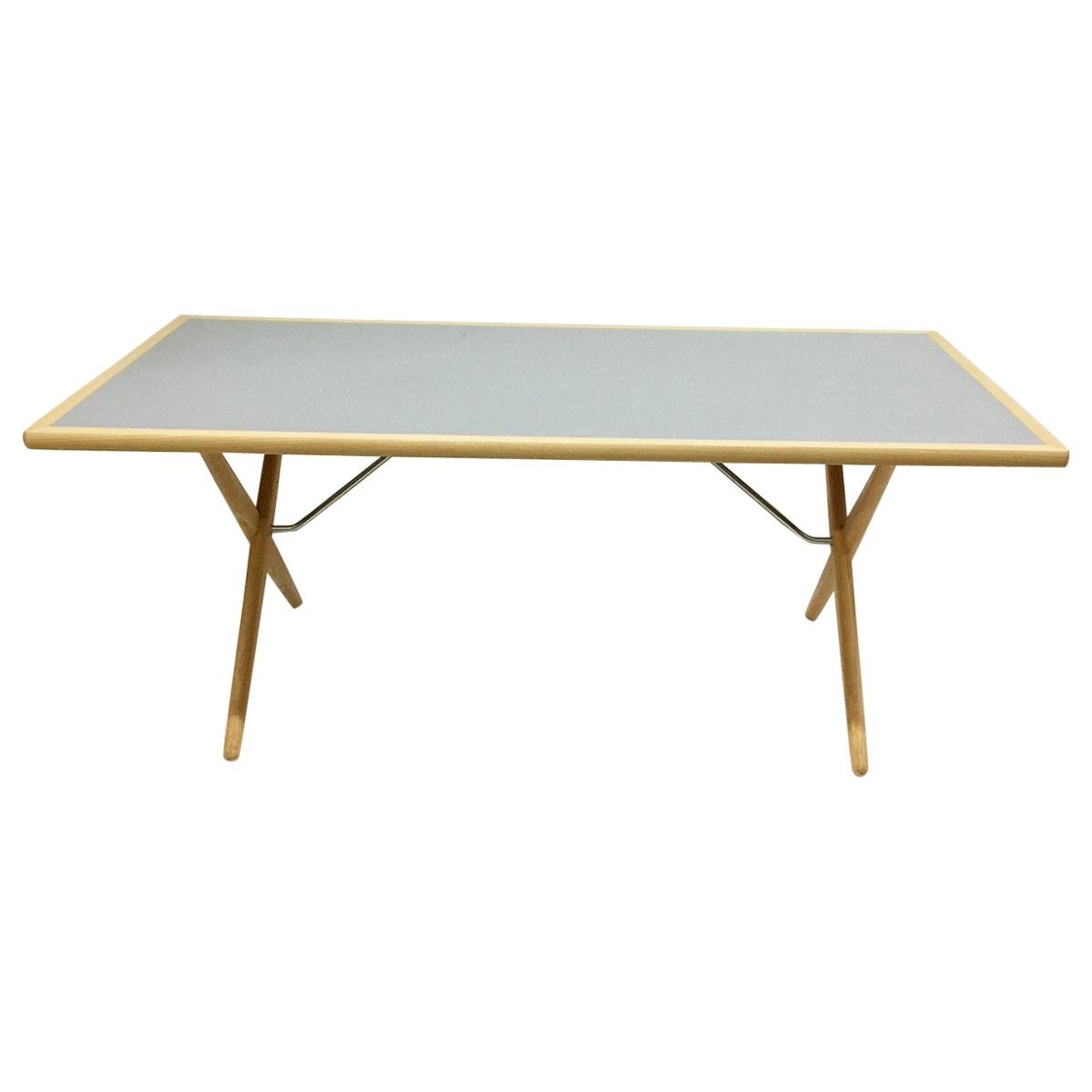 Hans Wegner Cross Legged Table, the PP 85 for PP Mobler, Denmark, 1955