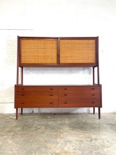Hans Wegner Danish Mid Century Modern Credenza and Hutch