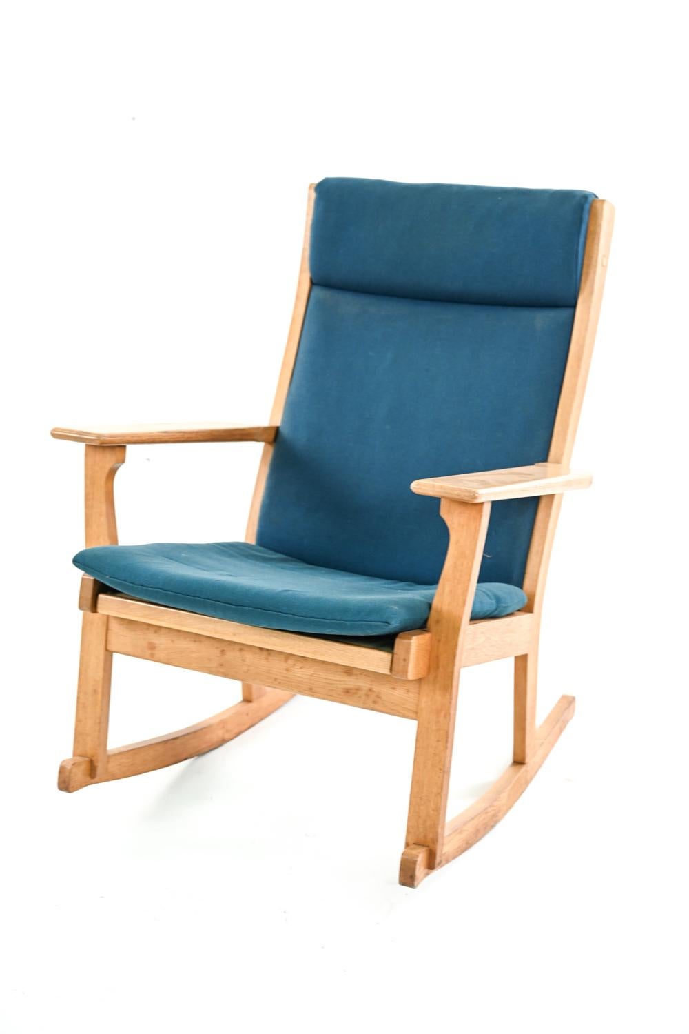 Mid-Century Modern Hans Wegner Danish Mid-Century Rocking Chair