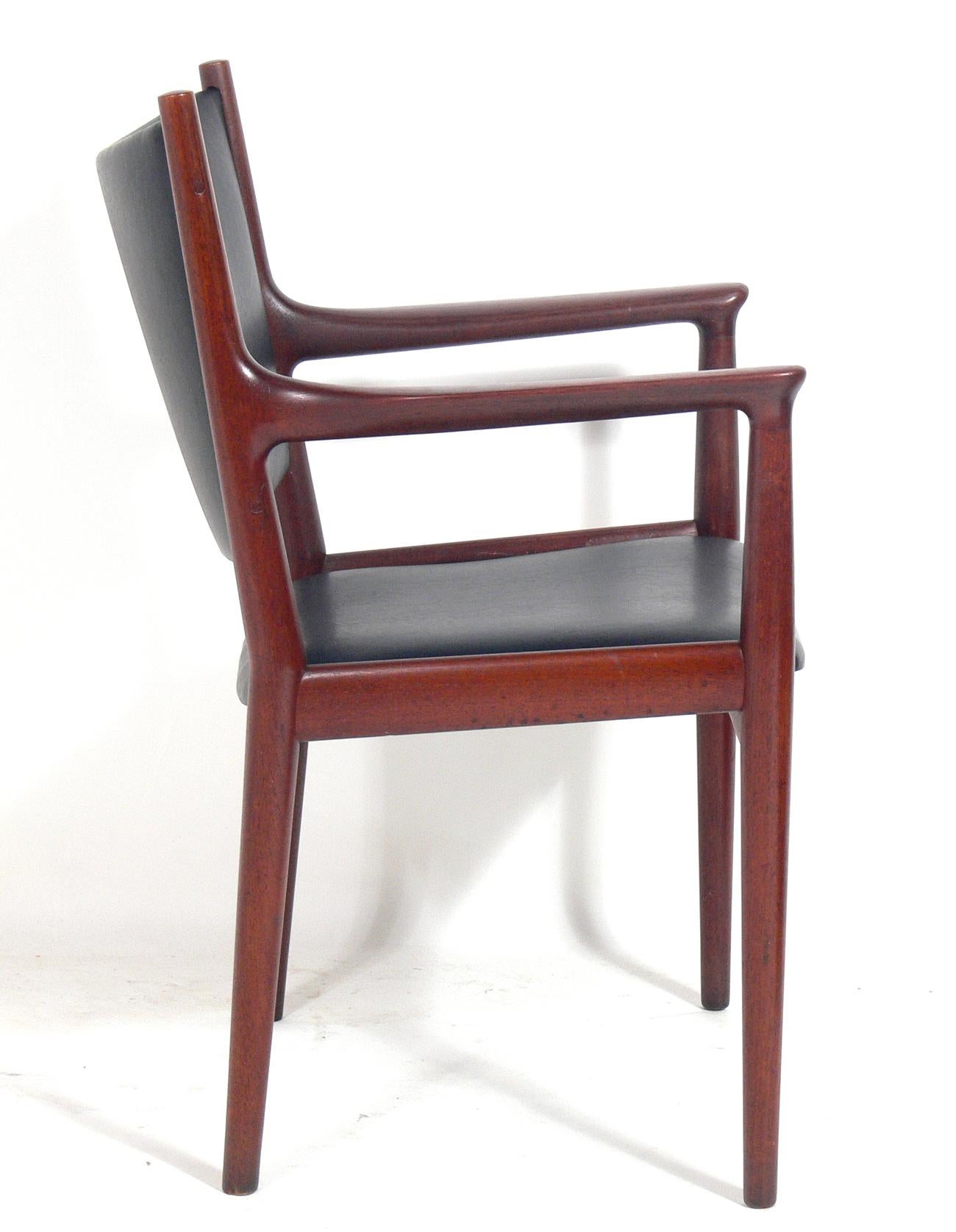 Mid-Century Modern Hans Wegner Danish Modern Dining Chairs