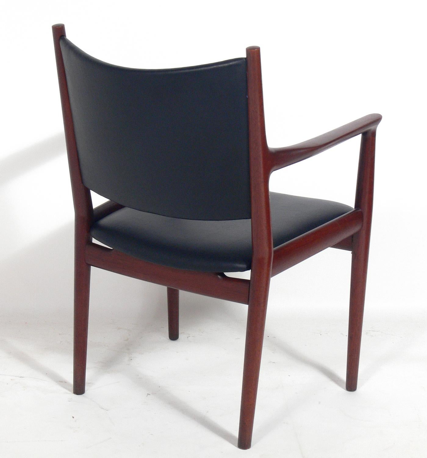 Hans Wegner Danish Modern Dining Chairs In Good Condition In Atlanta, GA
