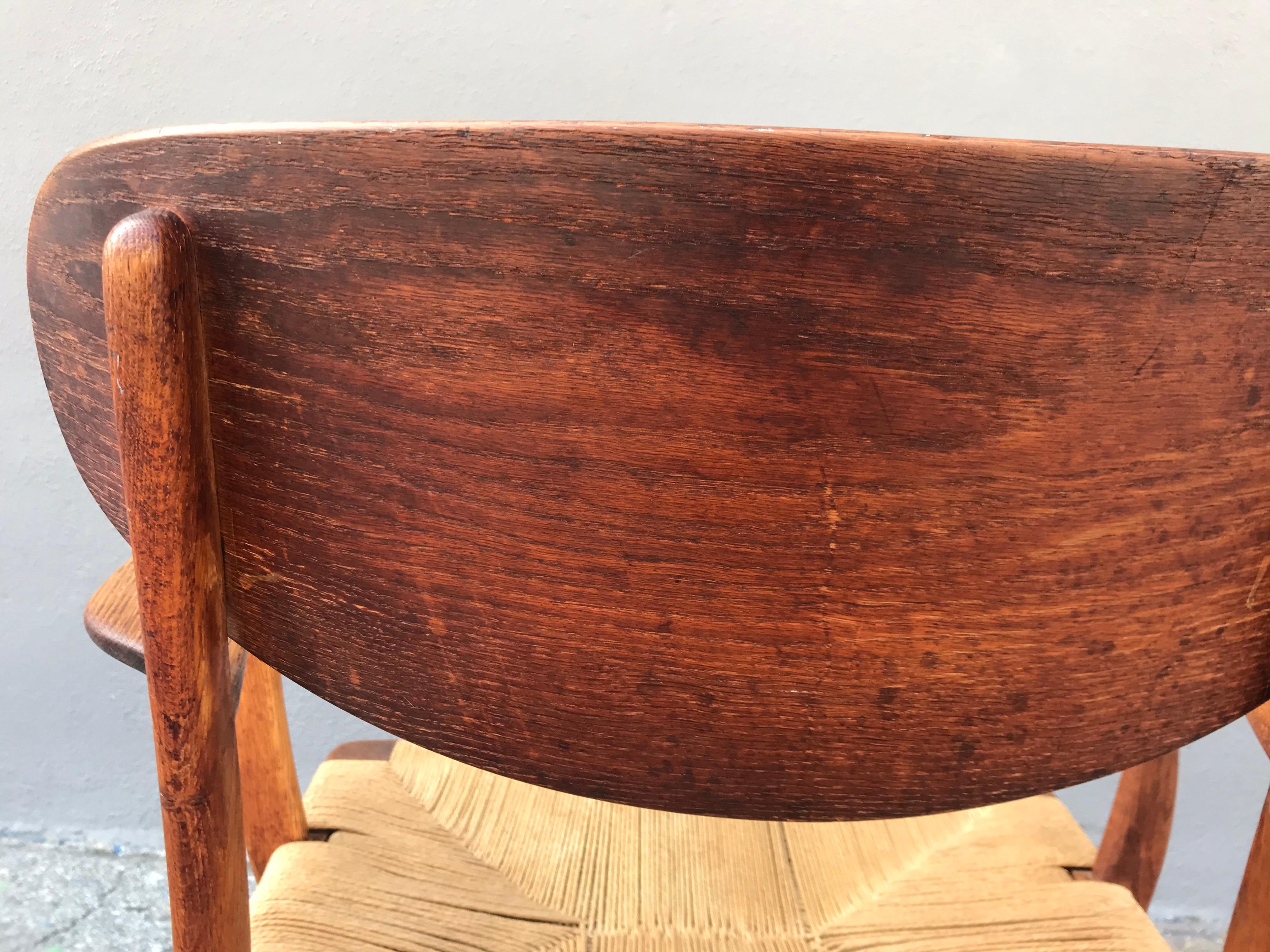 Hans Wegner Occasional Chair In Good Condition In Los Angeles, CA