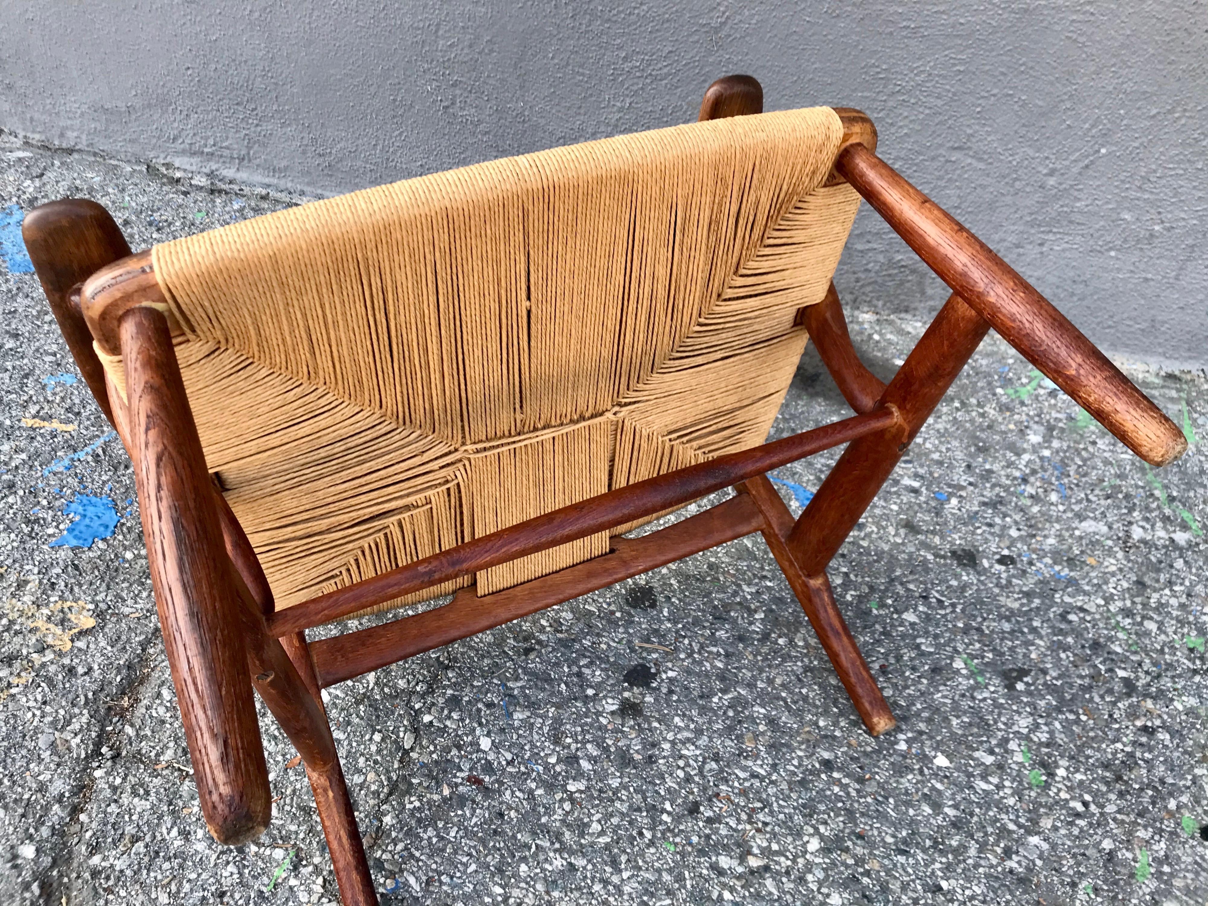 Wood Hans Wegner Occasional Chair