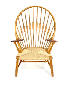 Hans Wegner Danish Modern Peacock Chair for Johannes Hansen