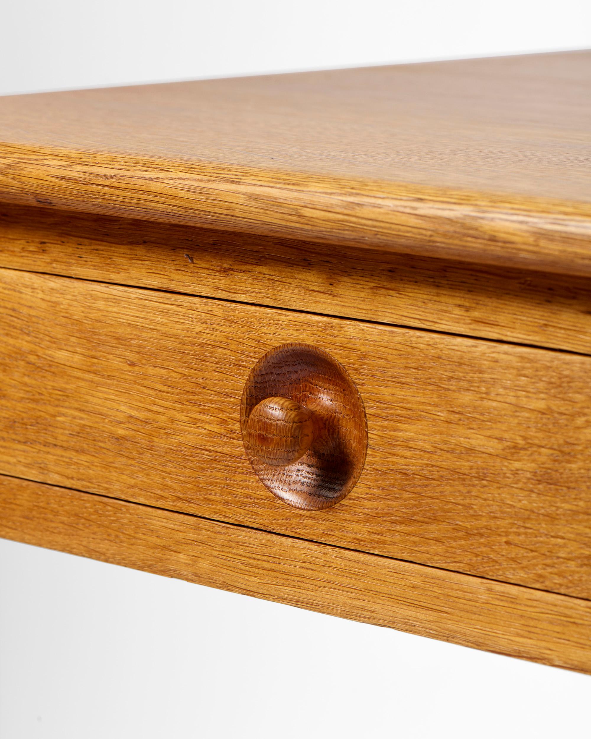 Hans Wegner Danish Oak PP-305 Desk, 1953 For Sale 4