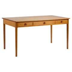 Escritorio danés Hans Wegner PP-305 de roble, 1953