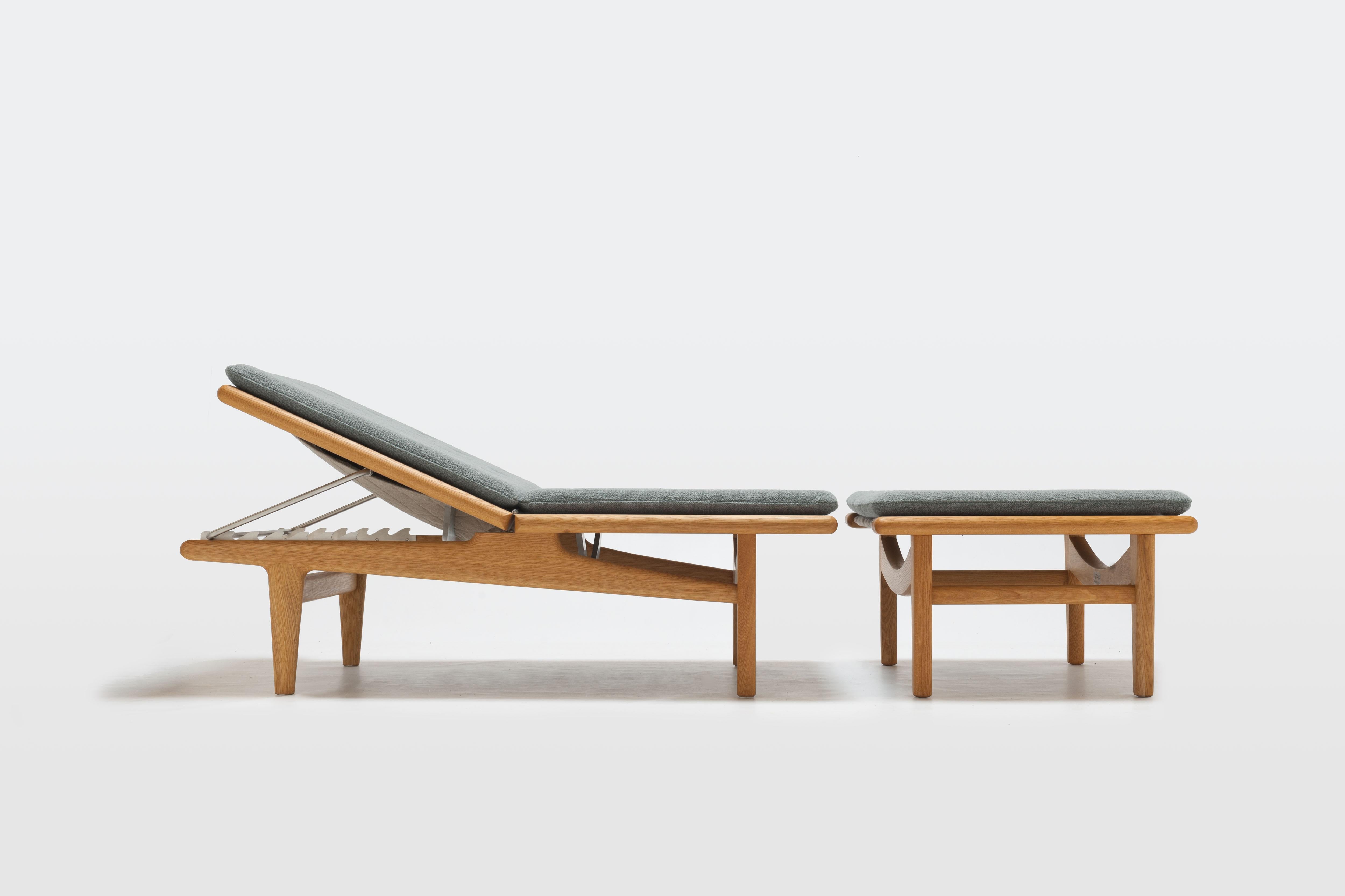 Tagesbett und Loungesessel von Hans Wegner, Modell GE1  im Angebot 4