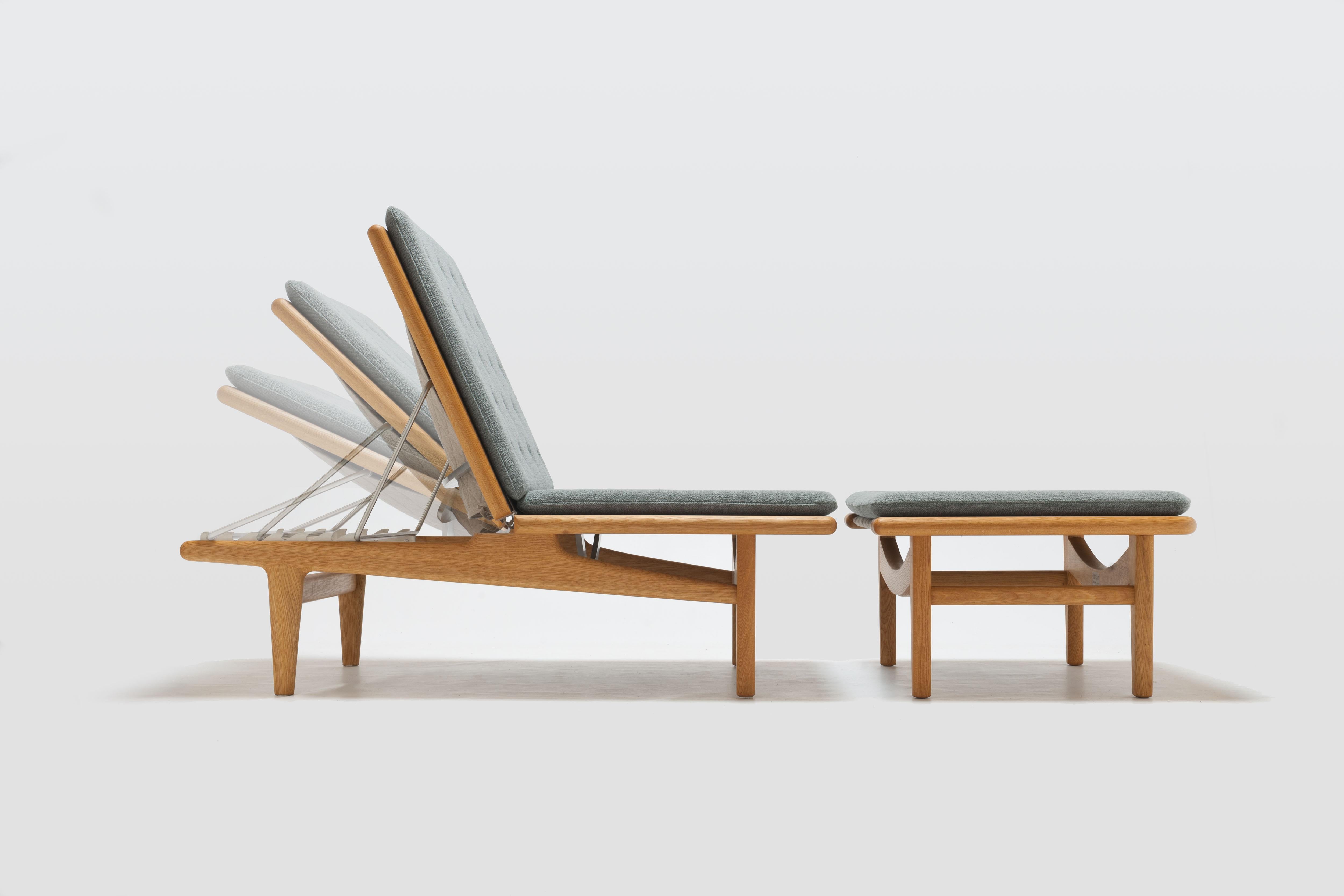 Tagesbett und Loungesessel von Hans Wegner, Modell GE1  im Angebot 7