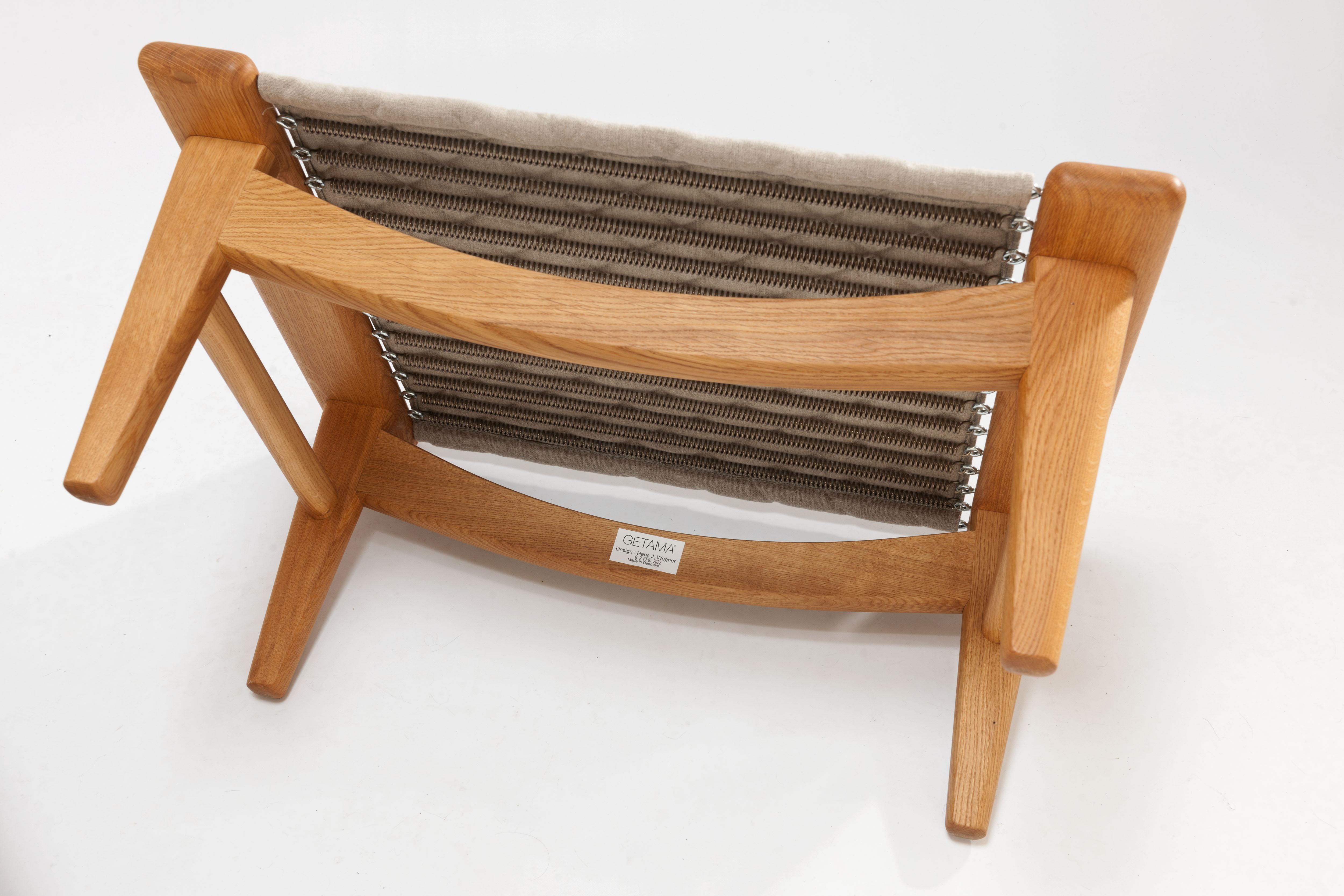 Fauteuil de repos et fauteuil de salon Hans Wegner modèle GE1  en vente 12