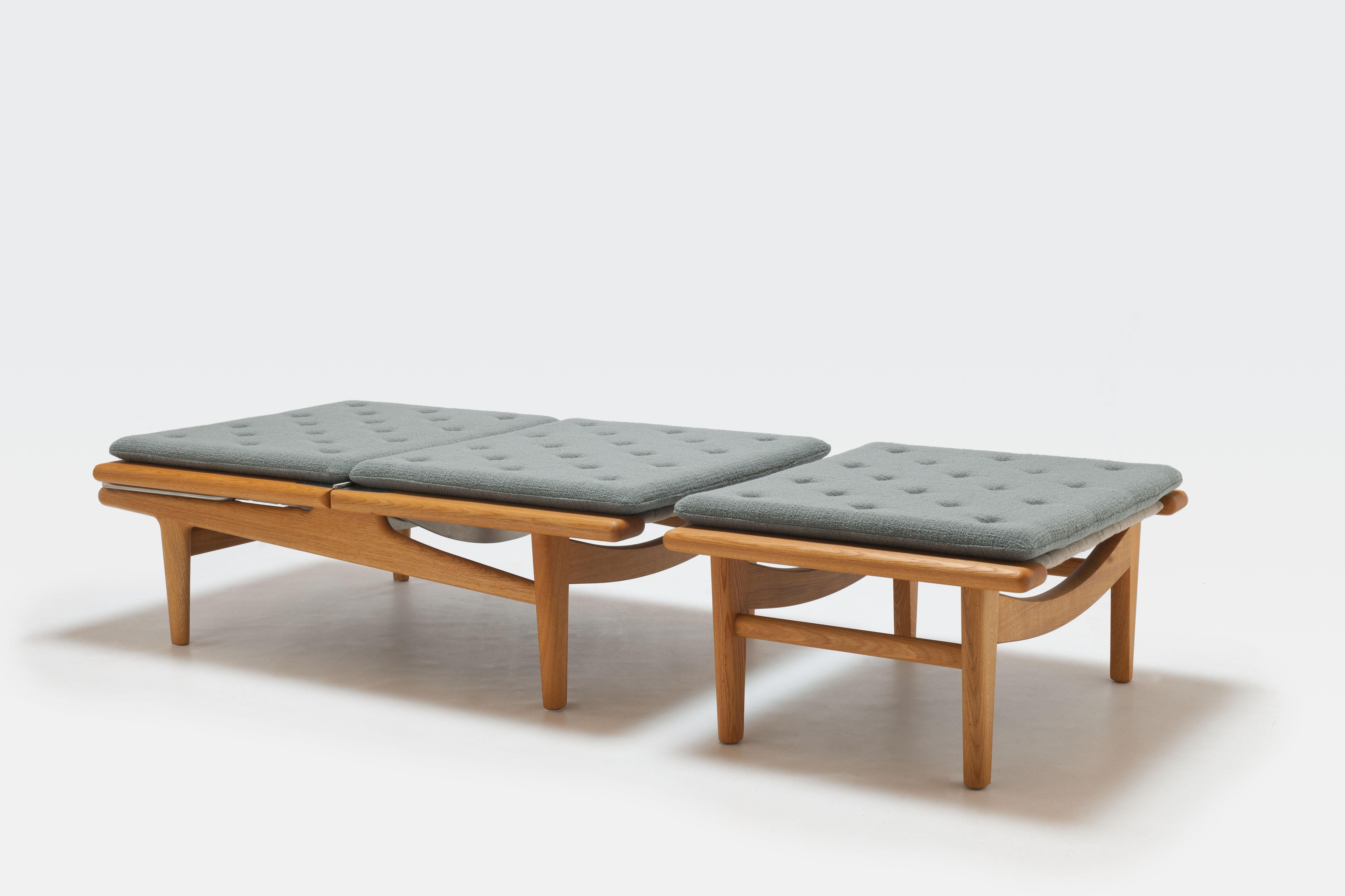 Tagesbett und Loungesessel von Hans Wegner, Modell GE1  im Angebot 2