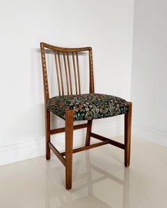 Hans Wegner Dining Chair in William Morris Blackthorn