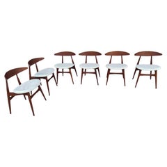 Hans Wegner Dining Chairs Model CH-30