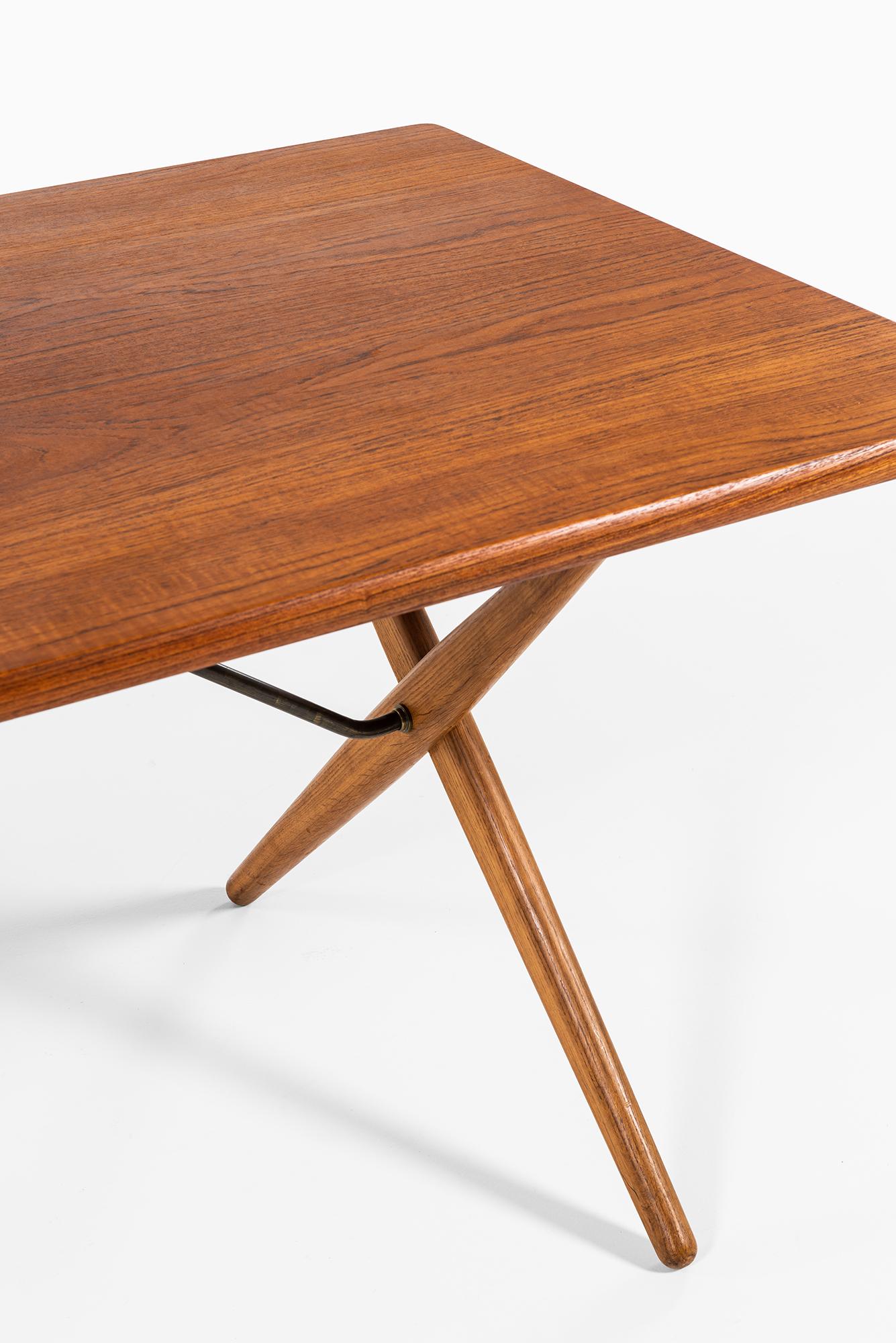 Mid-20th Century Hans Wegner Dining Table/Desk Model AT-303 Produced by Andreas Tuck in Denmark